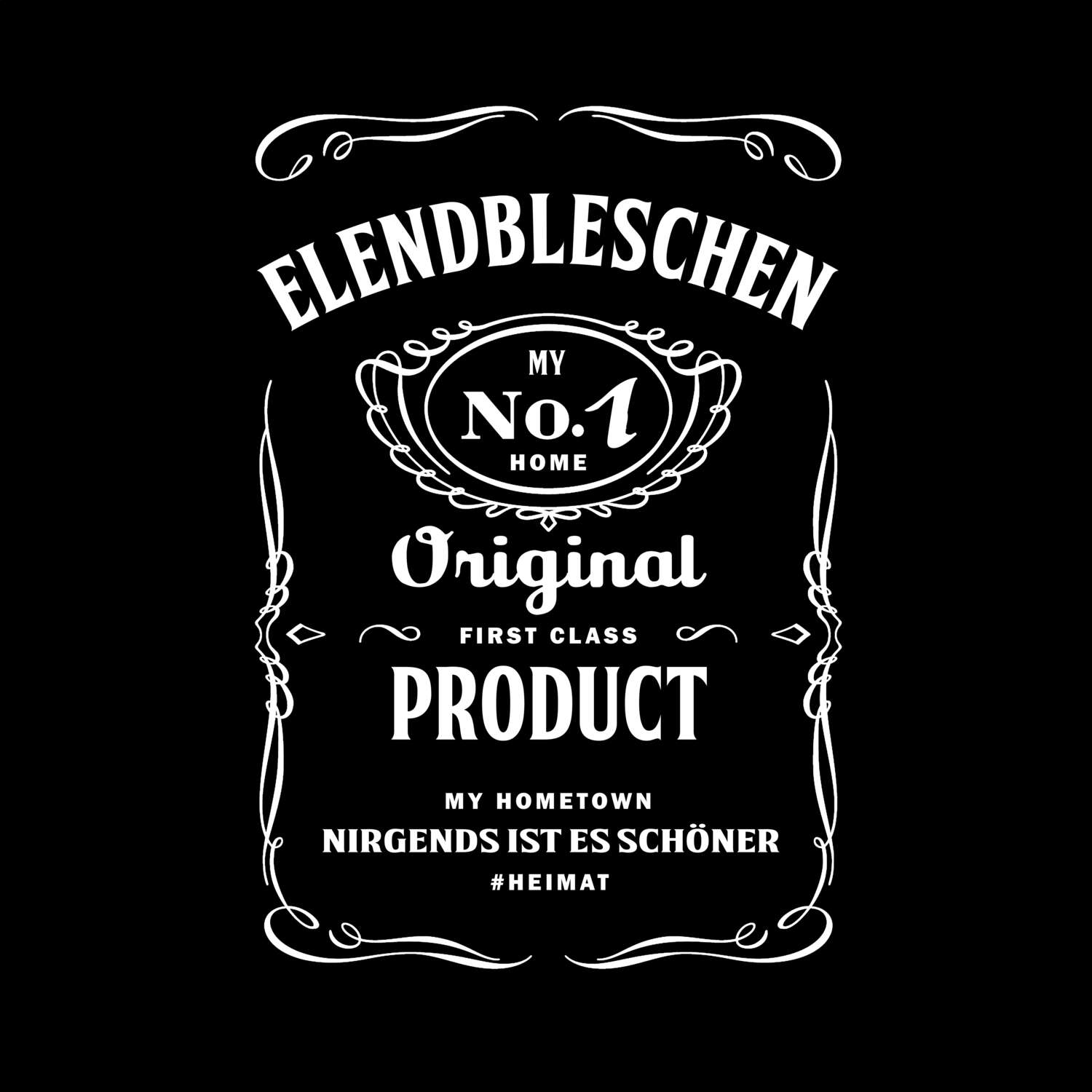 T-Shirt »Jackie« für den Ort »Elendbleschen«