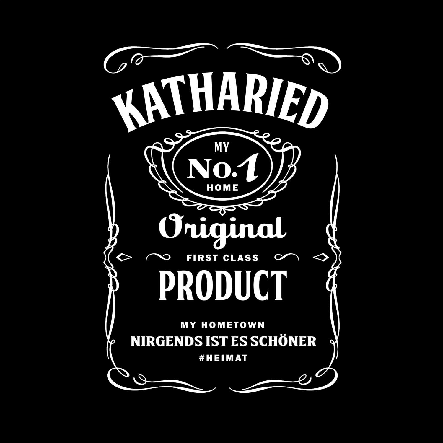 T-Shirt »Jackie« für den Ort »Katharied«