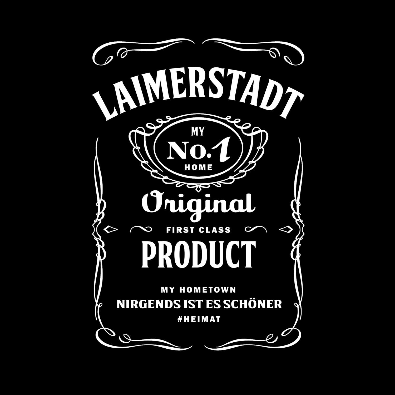 T-Shirt »Jackie« für den Ort »Laimerstadt«