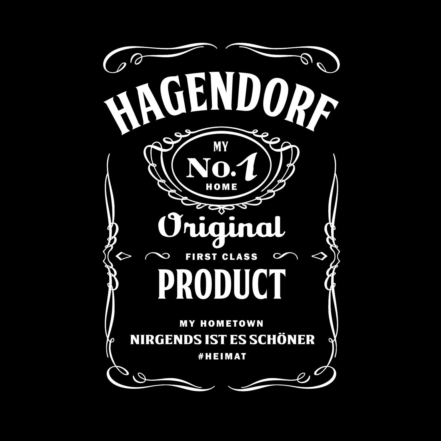 T-Shirt »Jackie« für den Ort »Hagendorf«