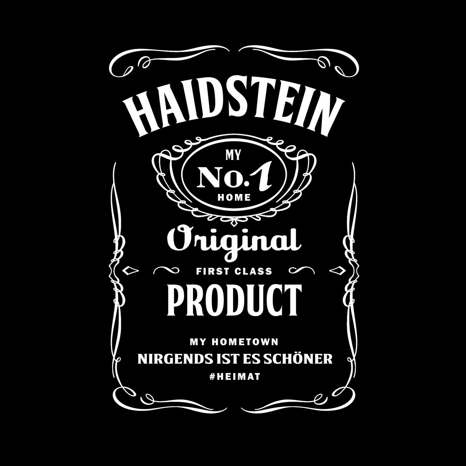 T-Shirt »Jackie« für den Ort »Haidstein«