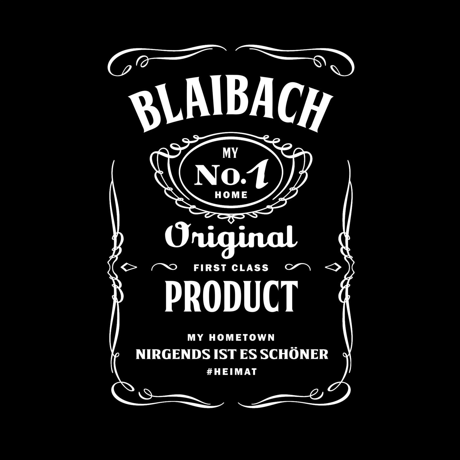 T-Shirt »Jackie« für den Ort »Blaibach«