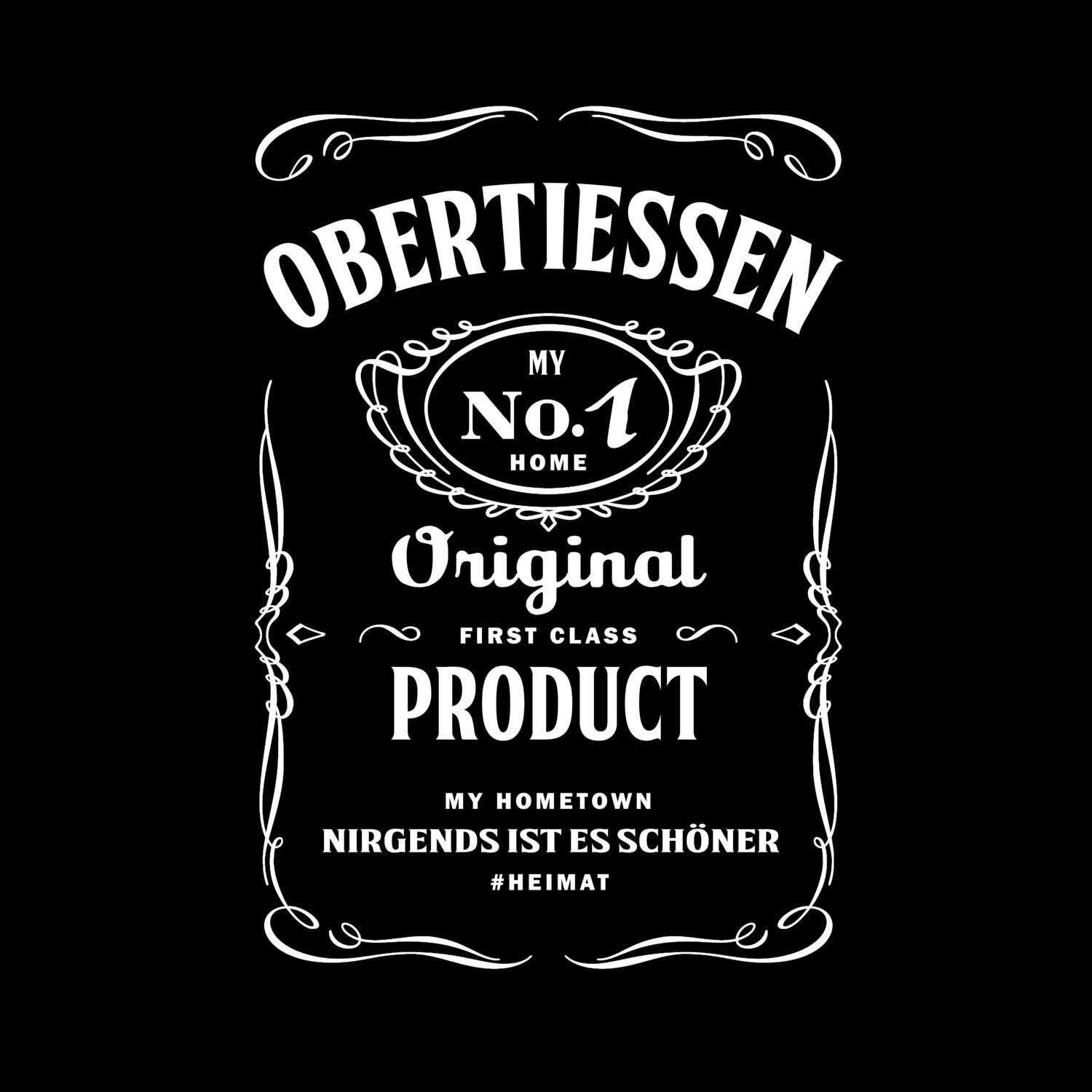 T-Shirt »Jackie« für den Ort »Obertiessen«