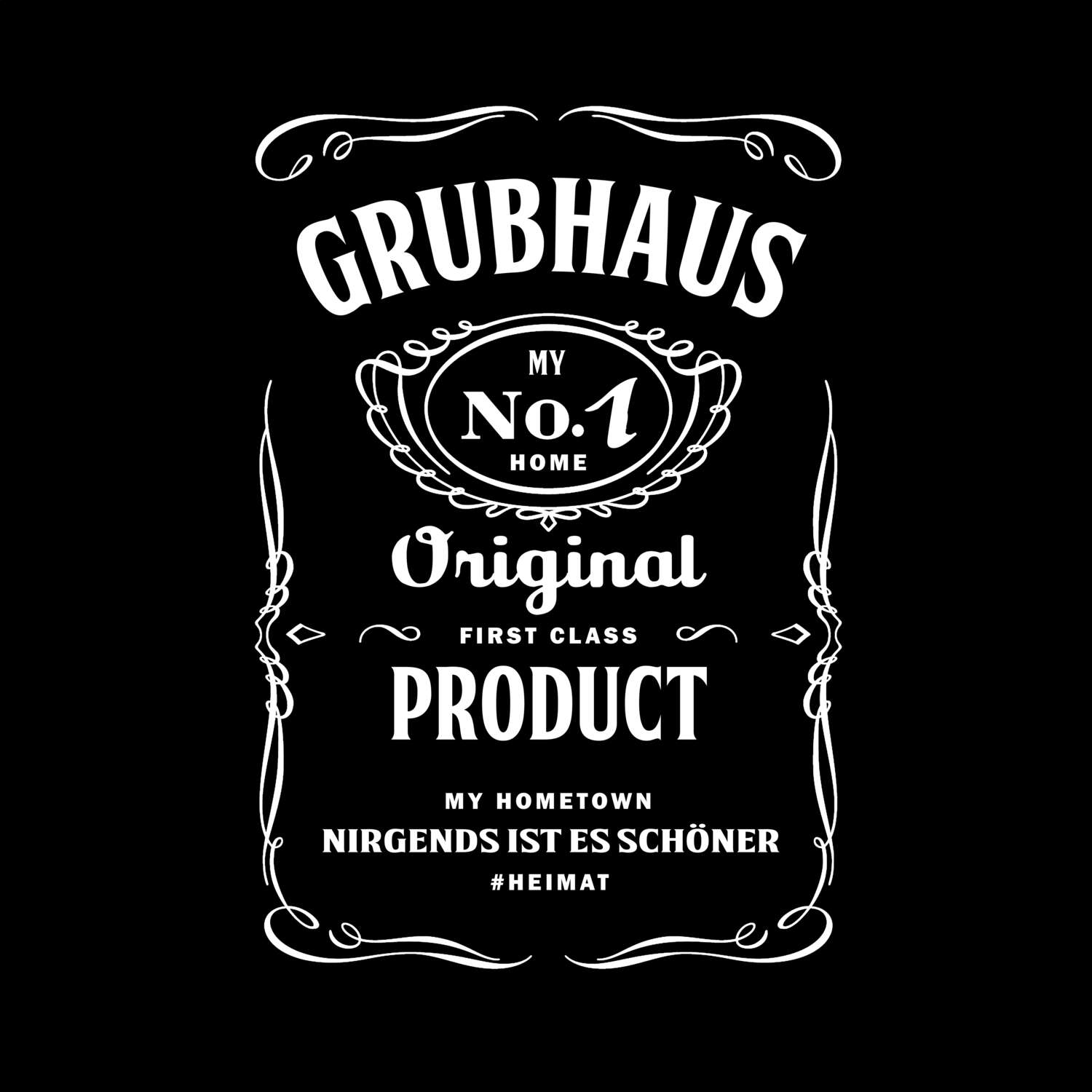 T-Shirt »Jackie« für den Ort »Grubhaus«