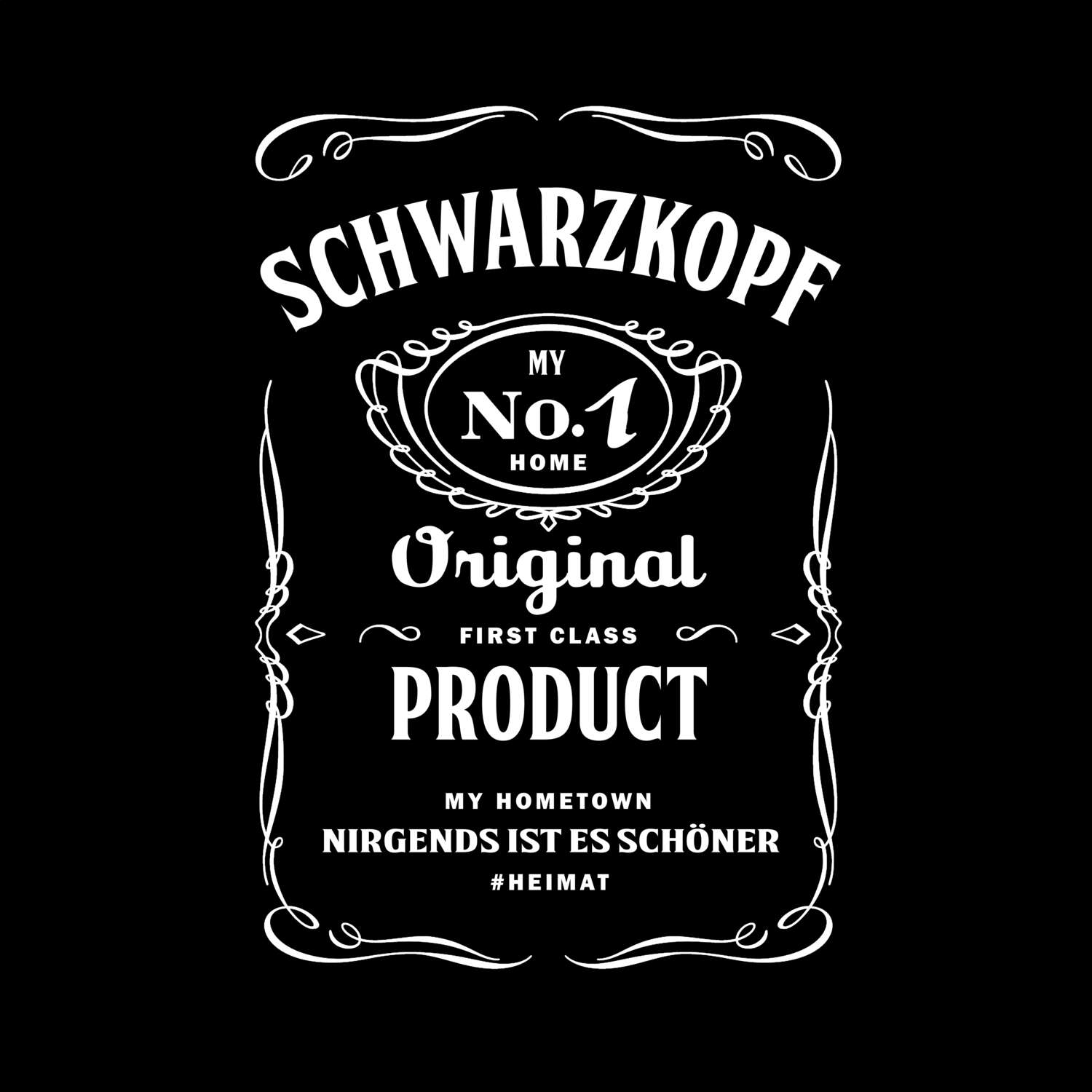 T-Shirt »Jackie« für den Ort »Schwarzkopf«