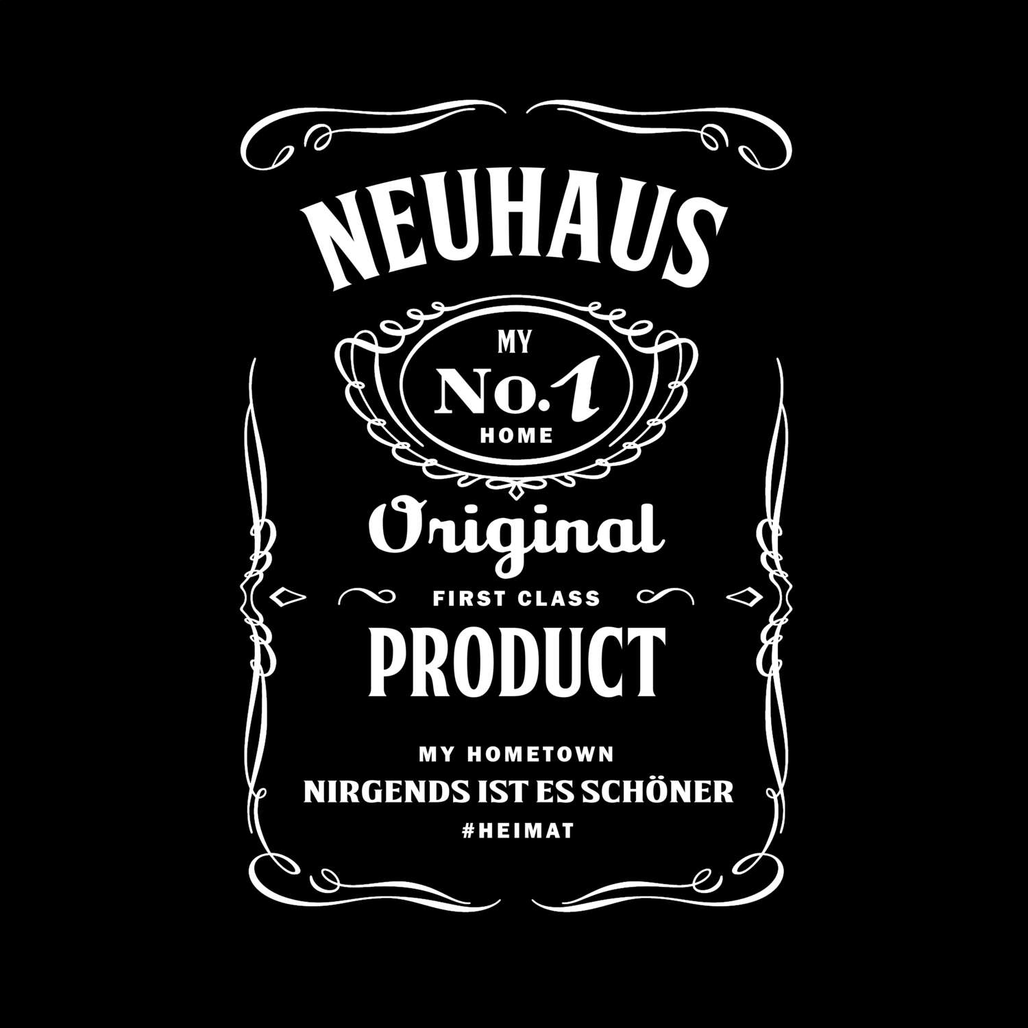 T-Shirt »Jackie« für den Ort »Neuhaus«