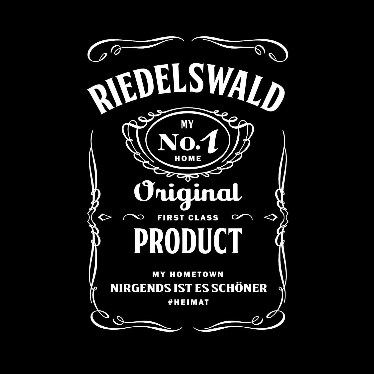 T-Shirt »Jackie« für den Ort »Riedelswald«