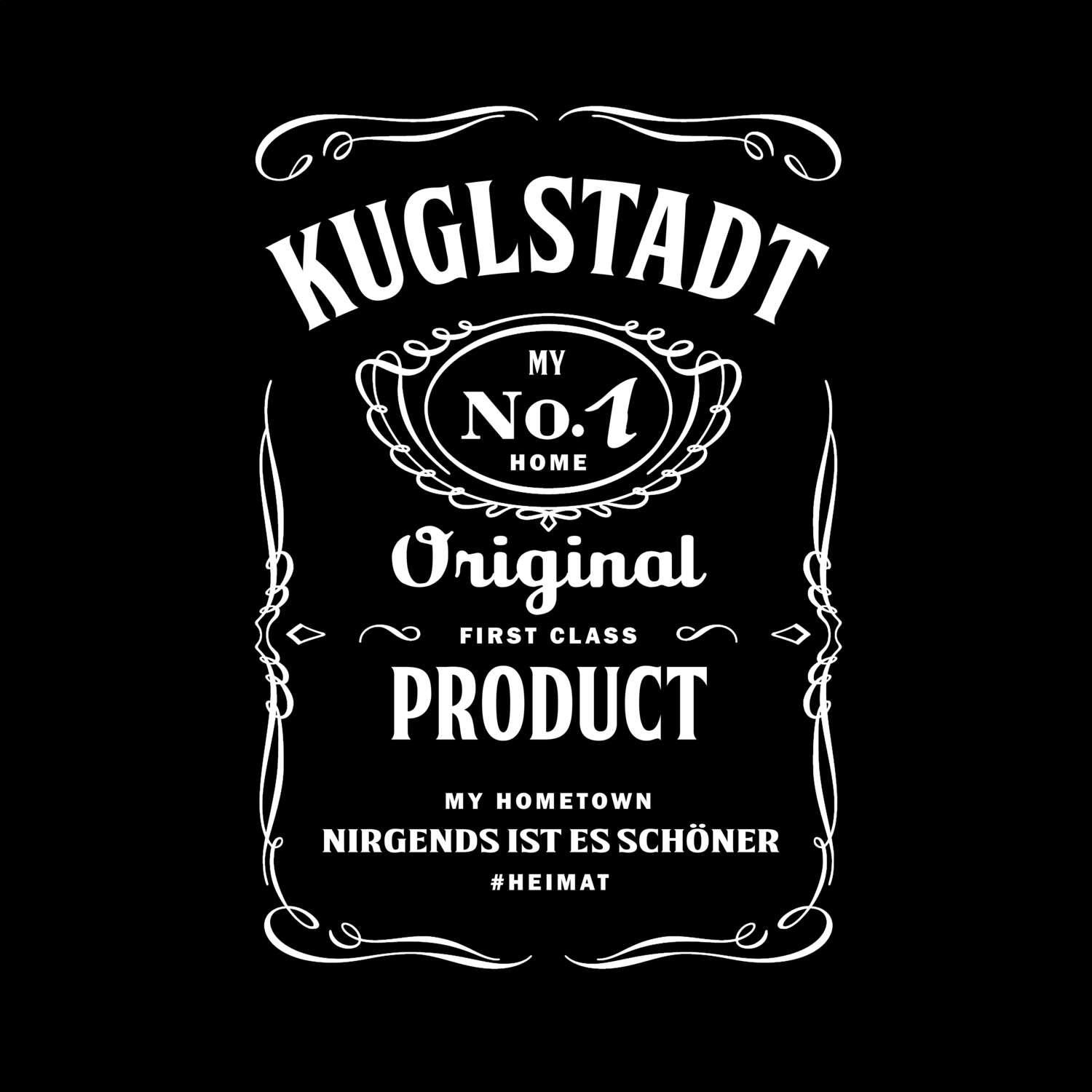 T-Shirt »Jackie« für den Ort »Kuglstadt«