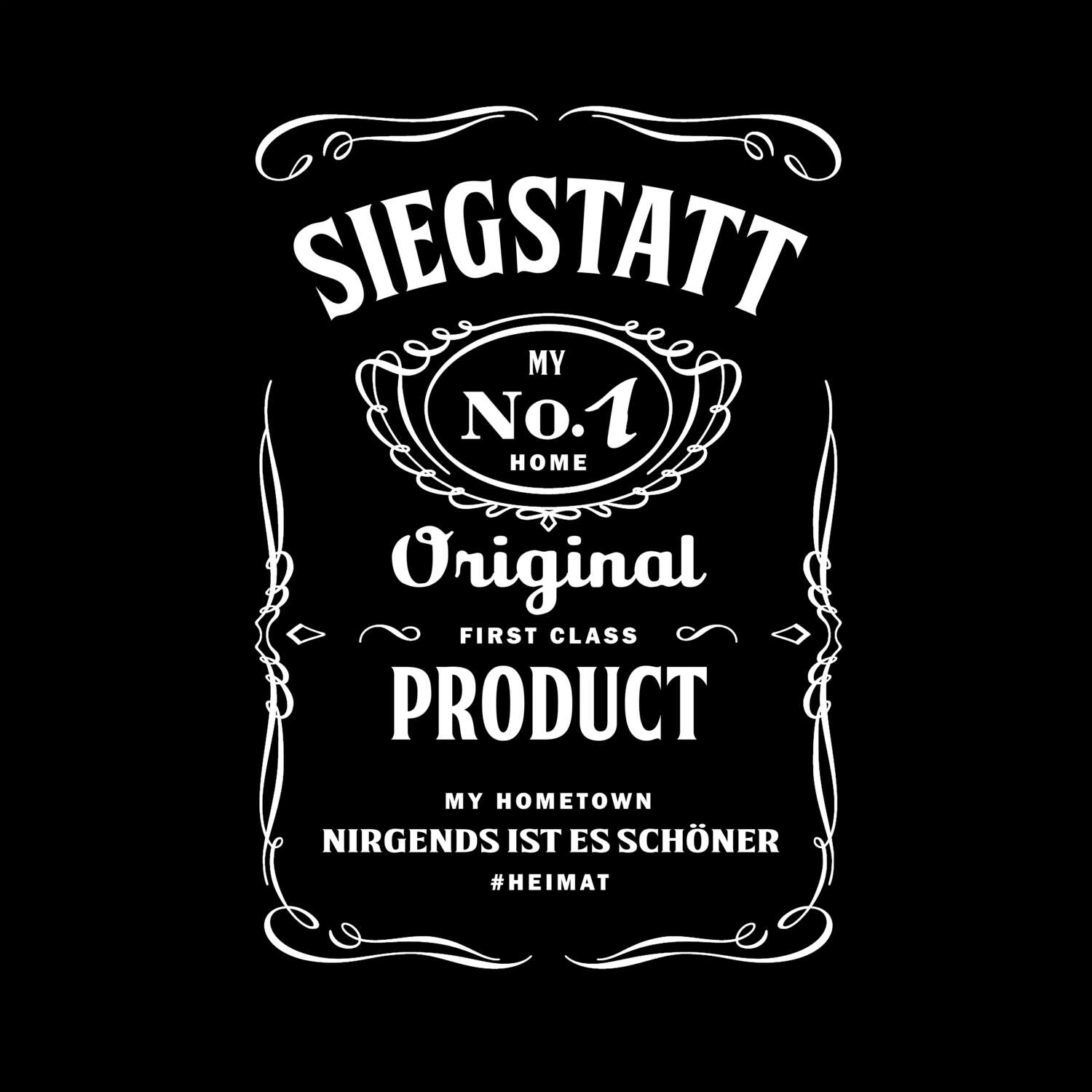 T-Shirt »Jackie« für den Ort »Siegstatt«