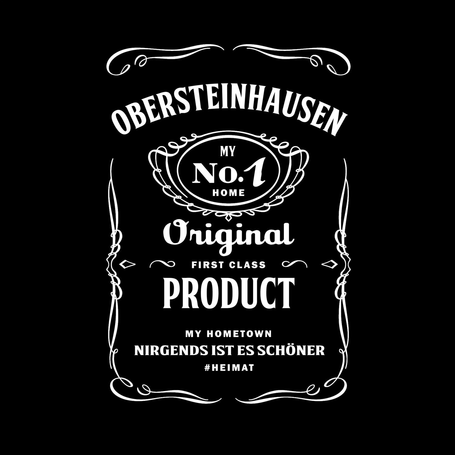 T-Shirt »Jackie« für den Ort »Obersteinhausen«