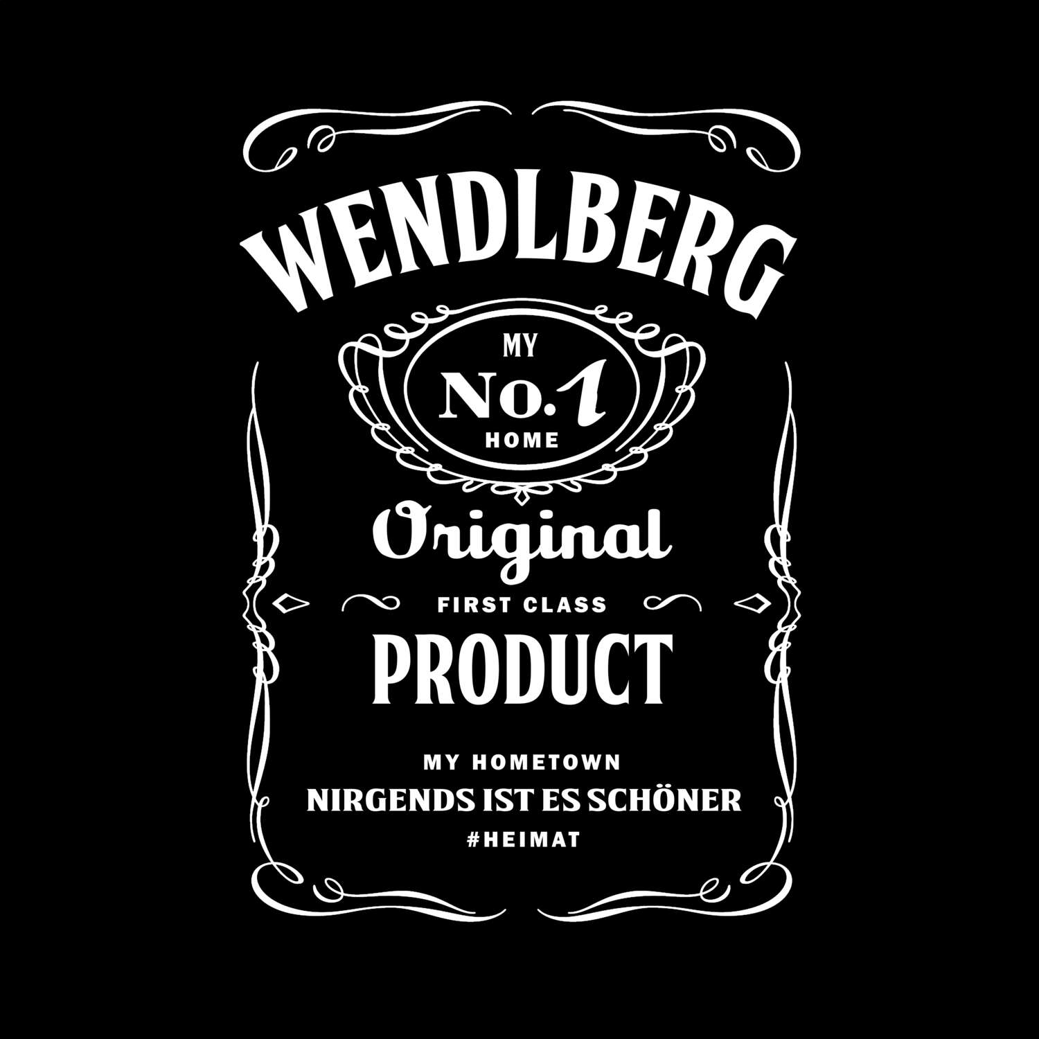 T-Shirt »Jackie« für den Ort »Wendlberg«