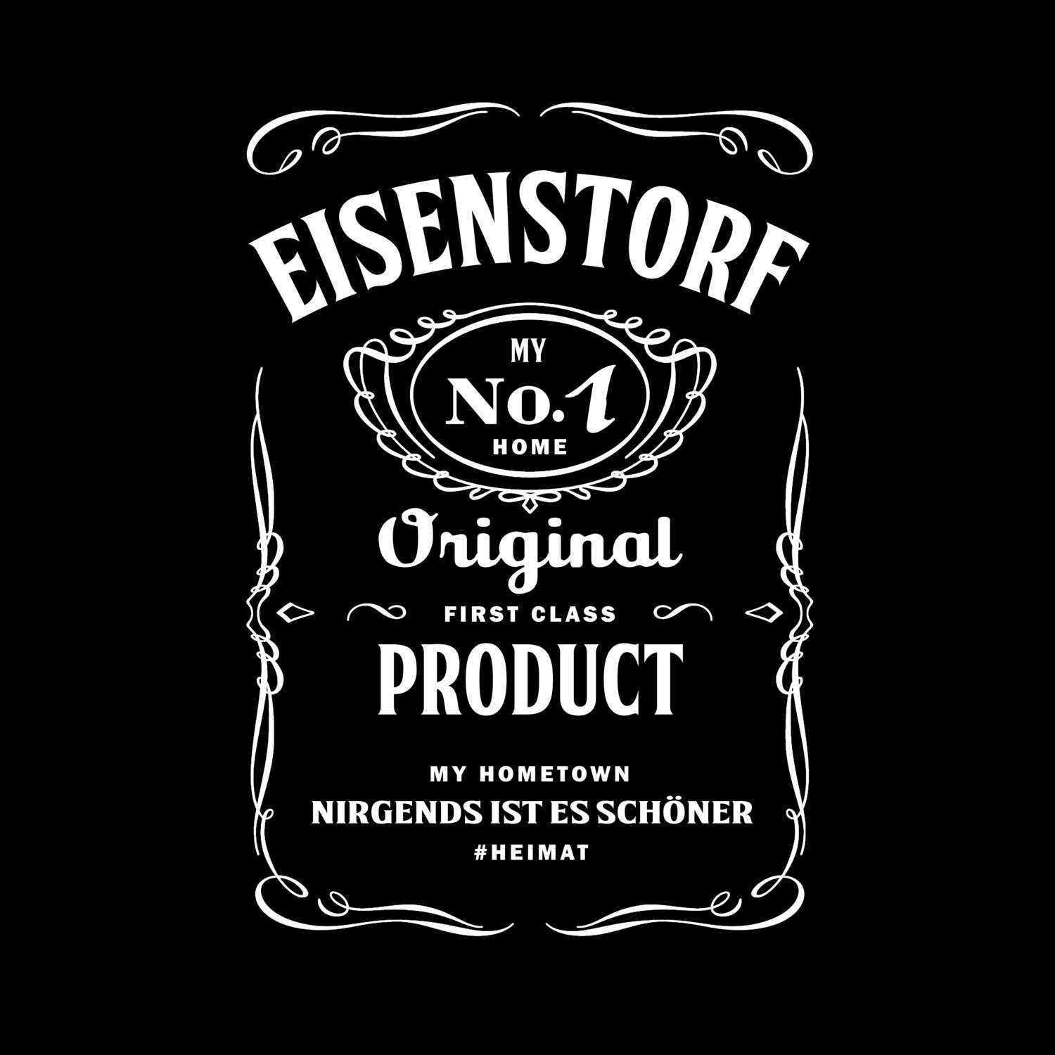 T-Shirt »Jackie« für den Ort »Eisenstorf«