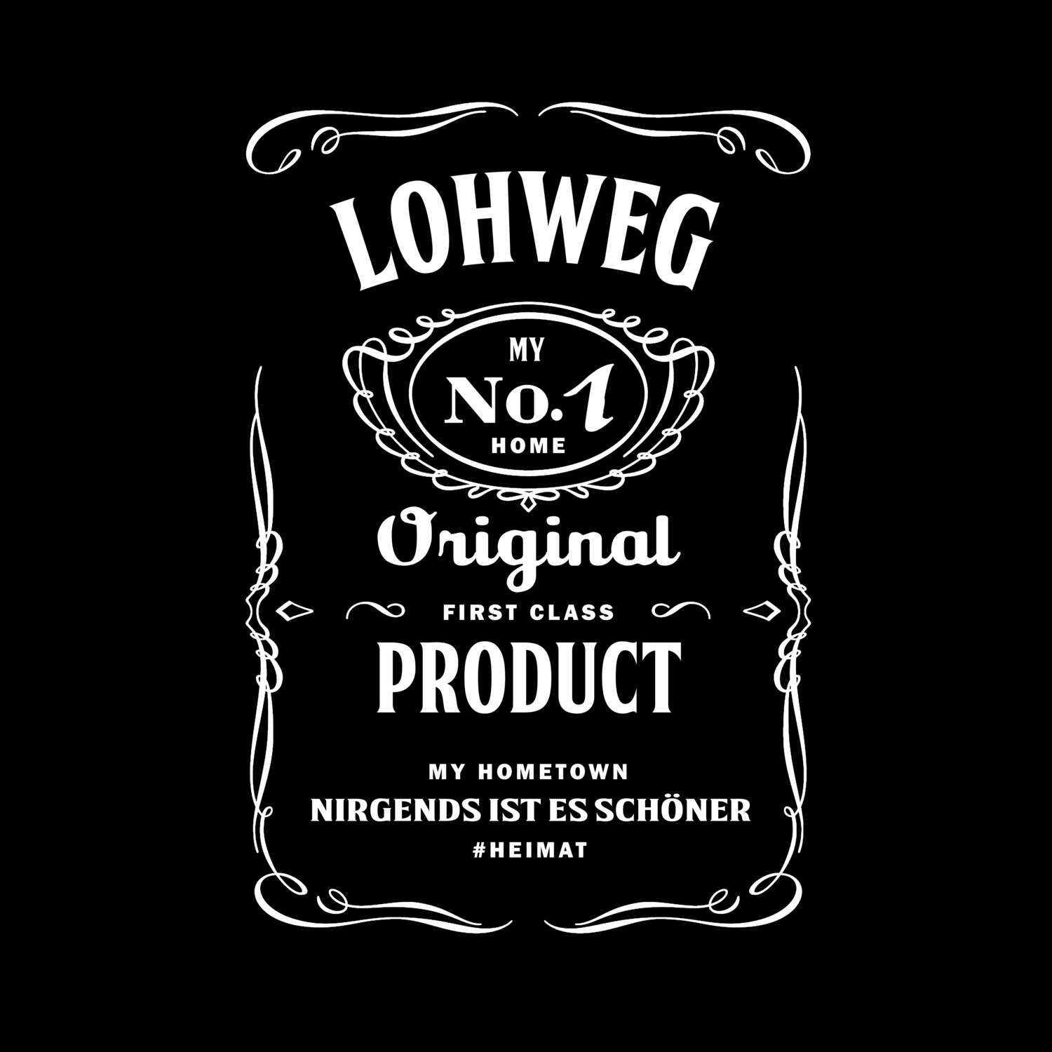 T-Shirt »Jackie« für den Ort »Lohweg«