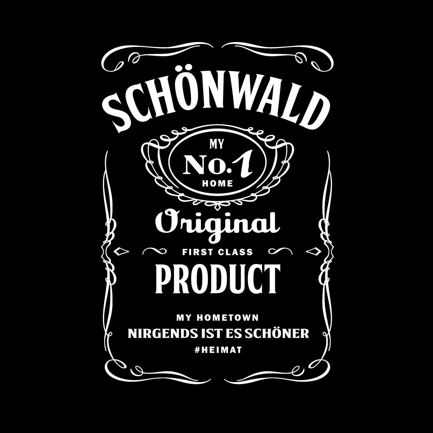 T-Shirt »Jackie« für den Ort »Schönwald«