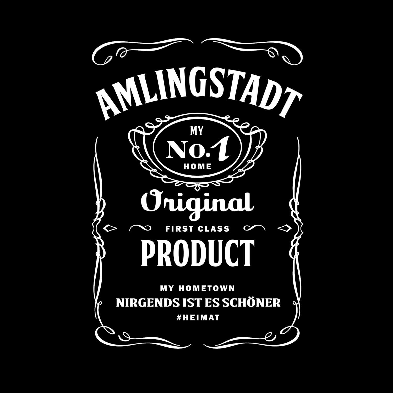 T-Shirt »Jackie« für den Ort »Amlingstadt«