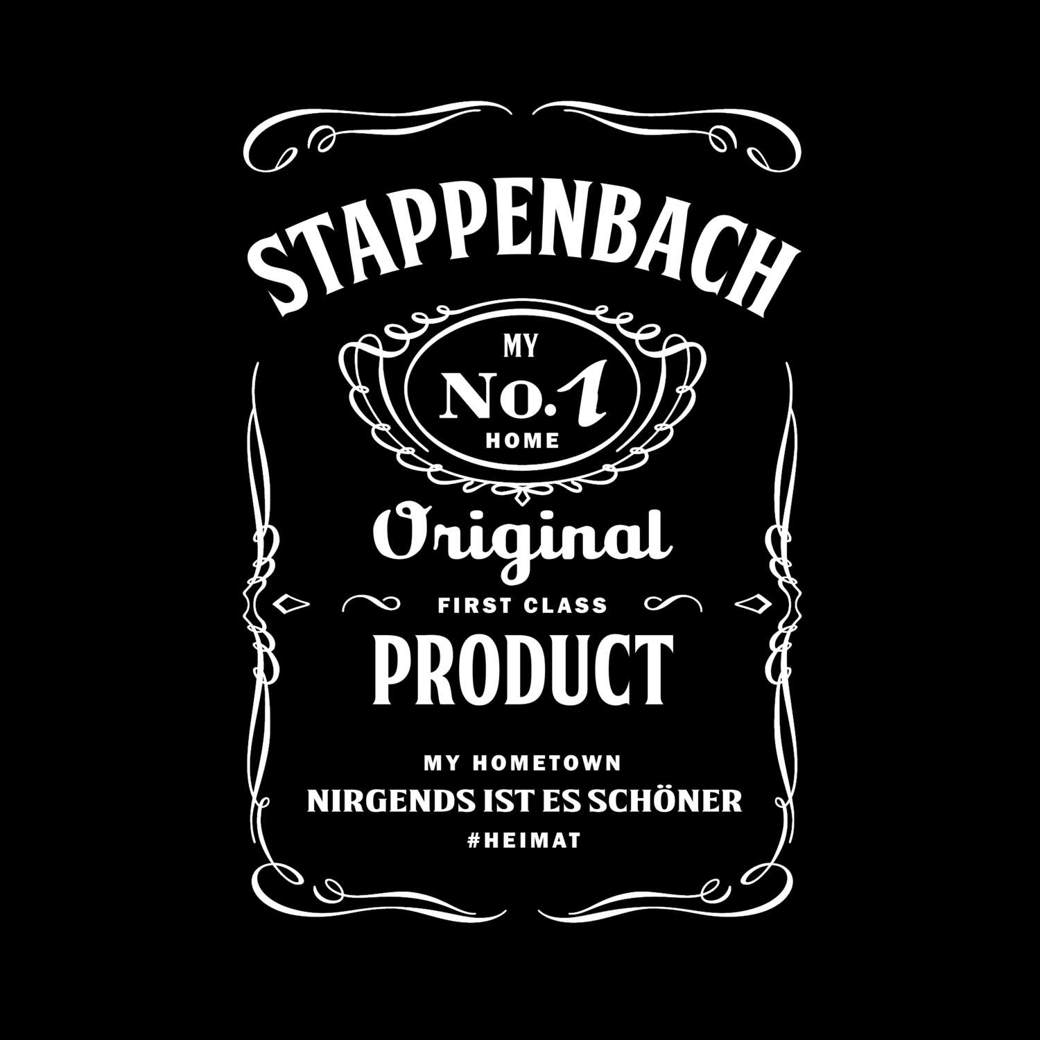 T-Shirt »Jackie« für den Ort »Stappenbach«