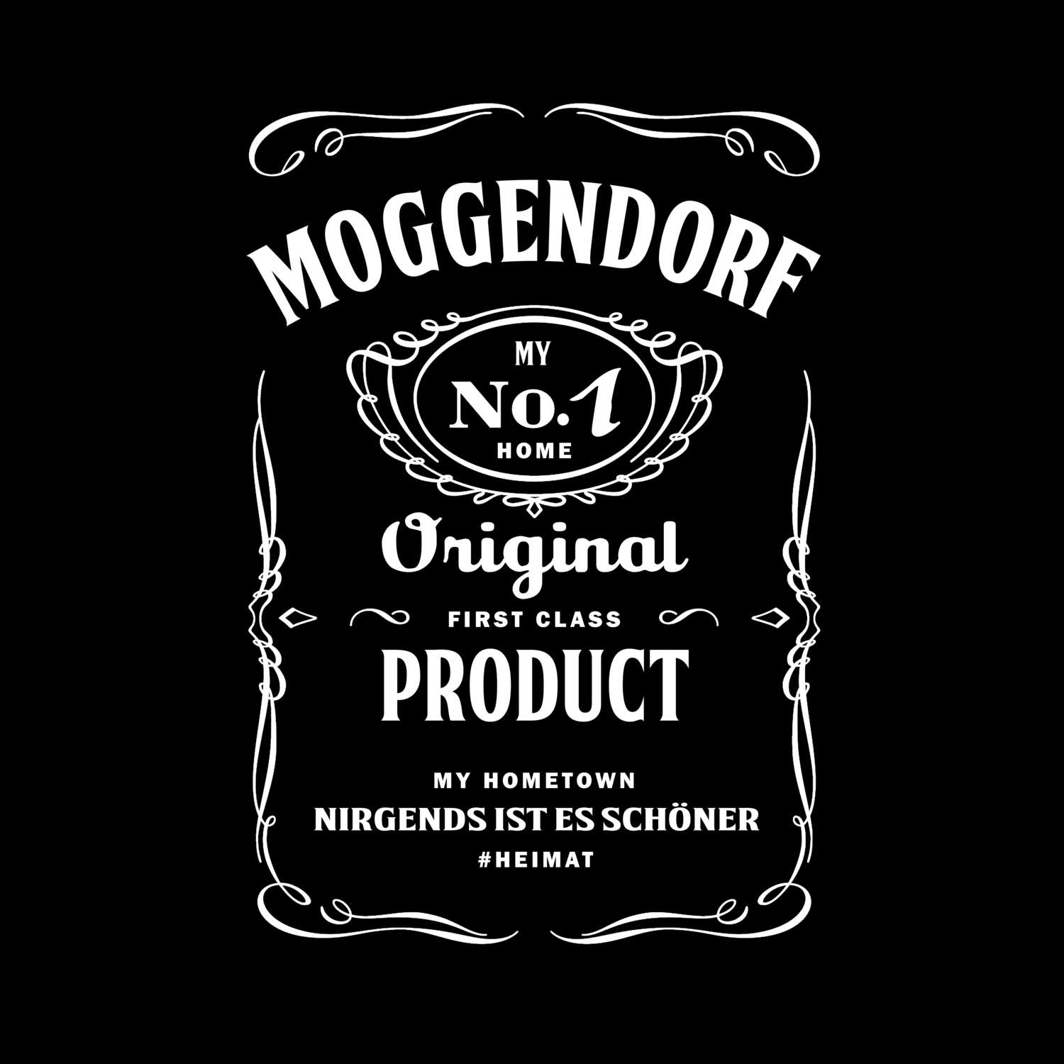 T-Shirt »Jackie« für den Ort »Moggendorf«