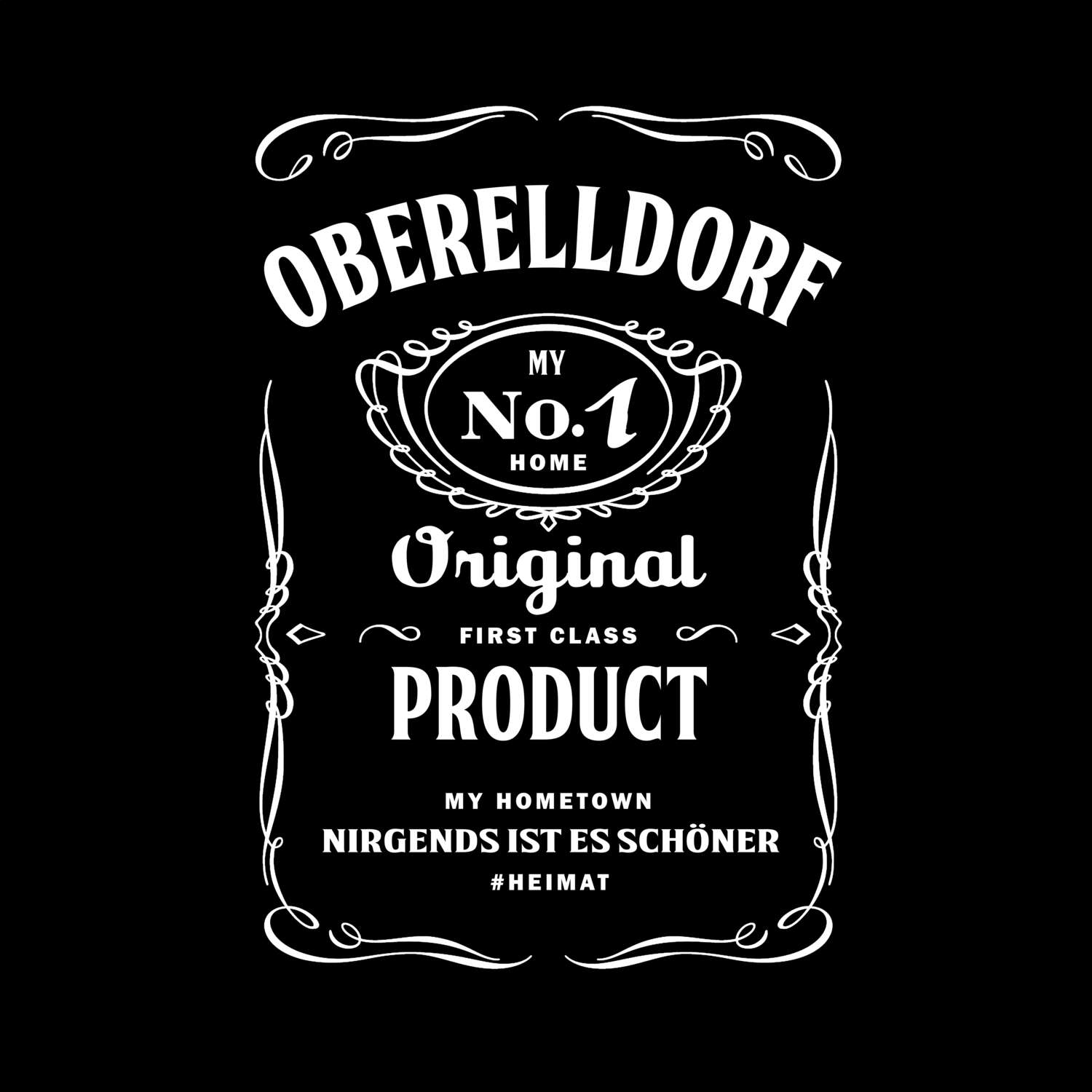 T-Shirt »Jackie« für den Ort »Oberelldorf«