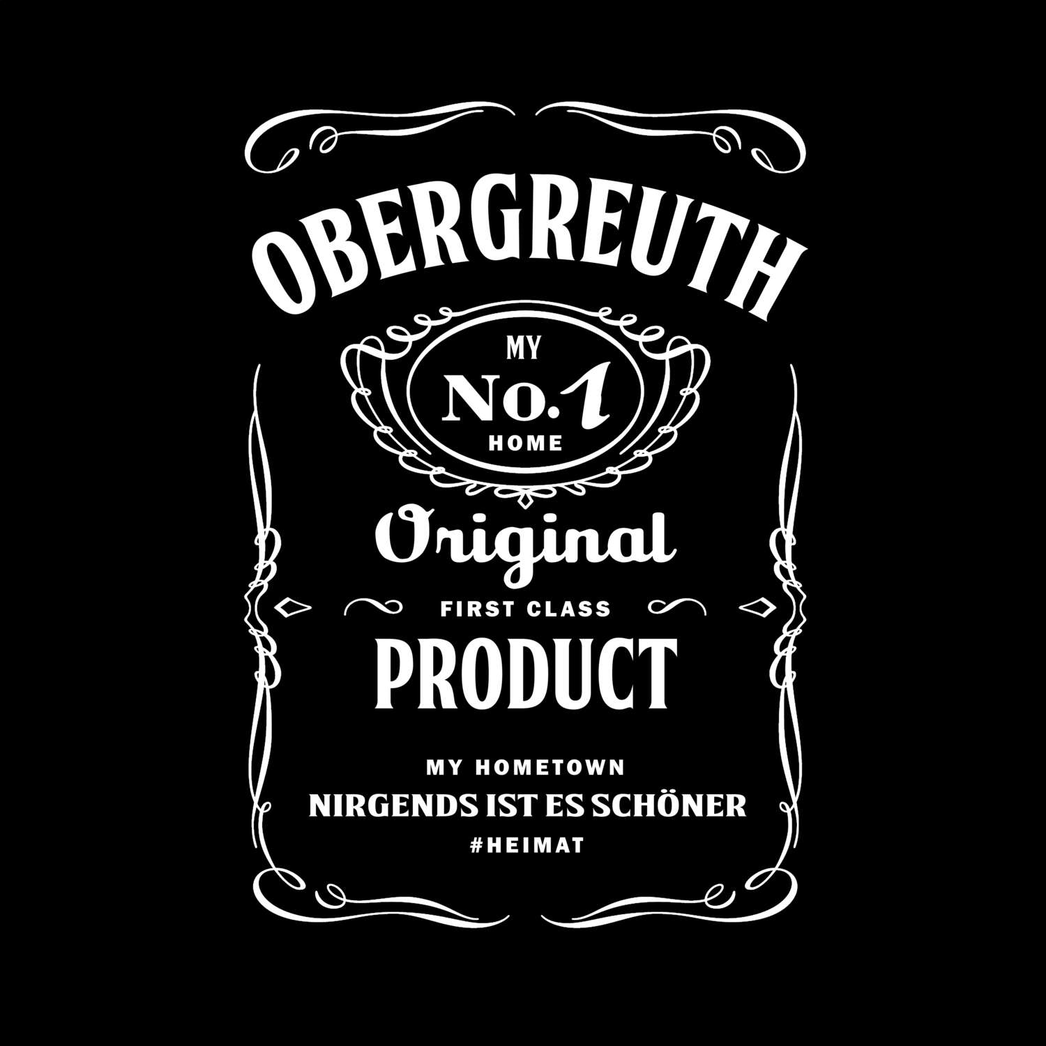 T-Shirt »Jackie« für den Ort »Obergreuth«