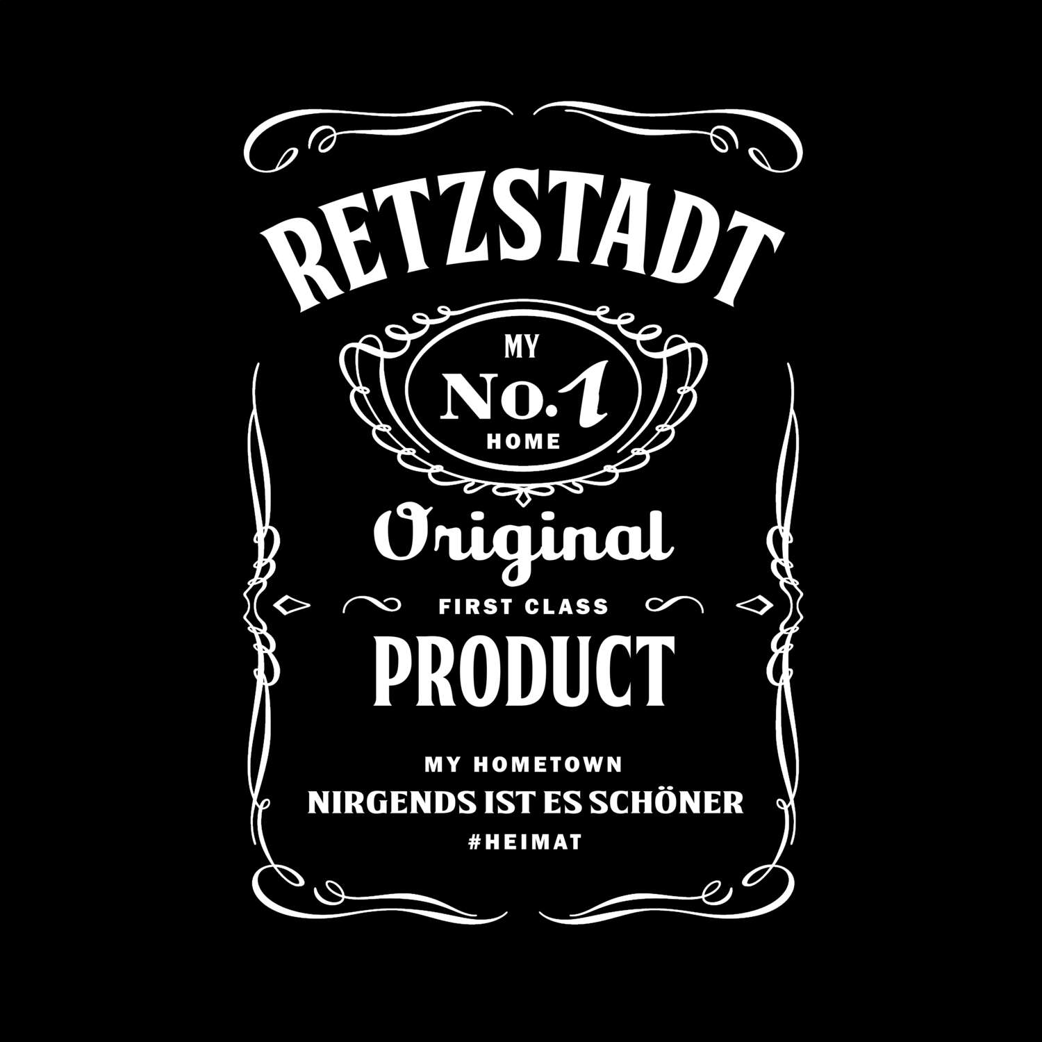 T-Shirt »Jackie« für den Ort »Retzstadt«