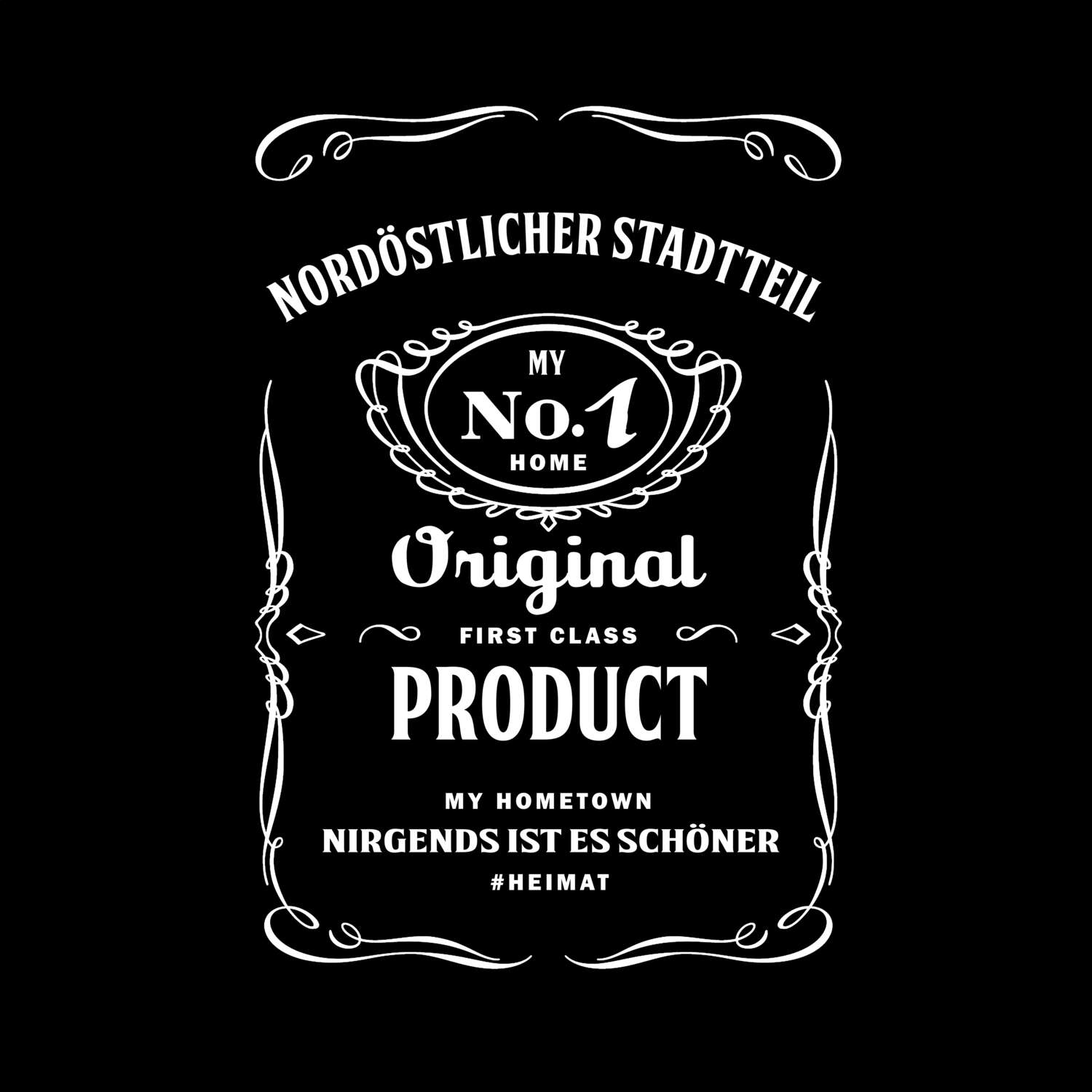 T-Shirt »Jackie« für den Ort »Nordöstlicher Stadtteil«