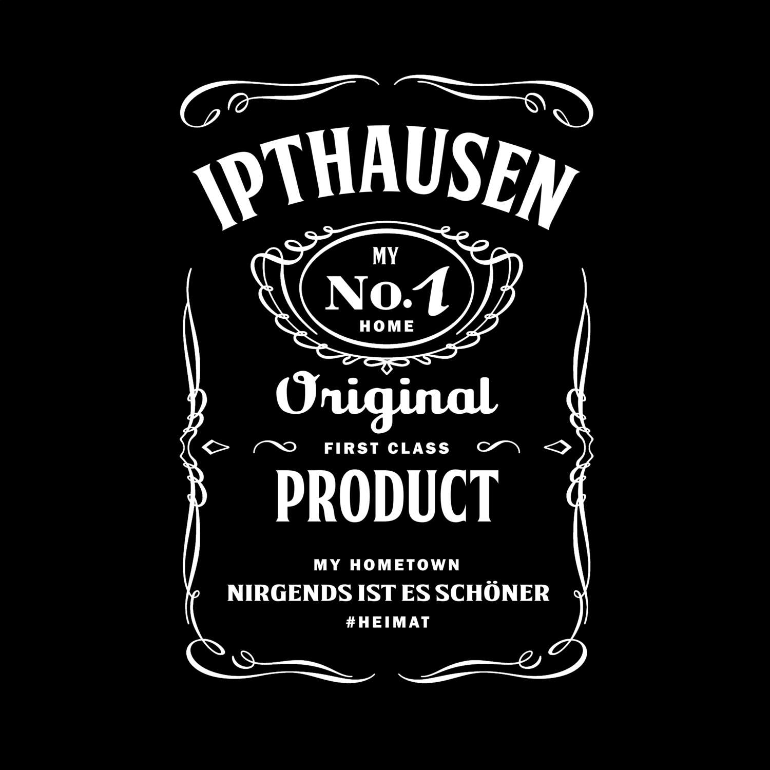 T-Shirt »Jackie« für den Ort »Ipthausen«