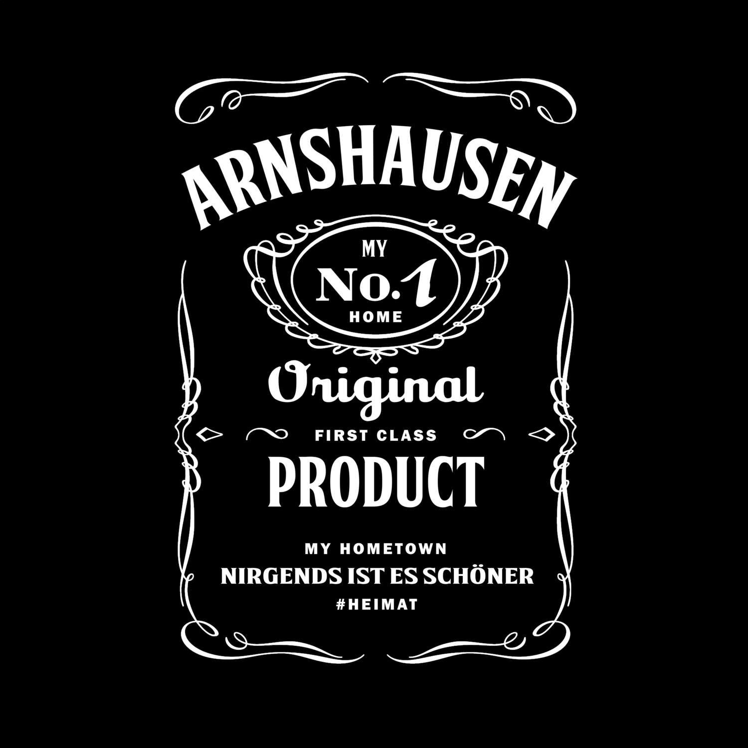 T-Shirt »Jackie« für den Ort »Arnshausen«