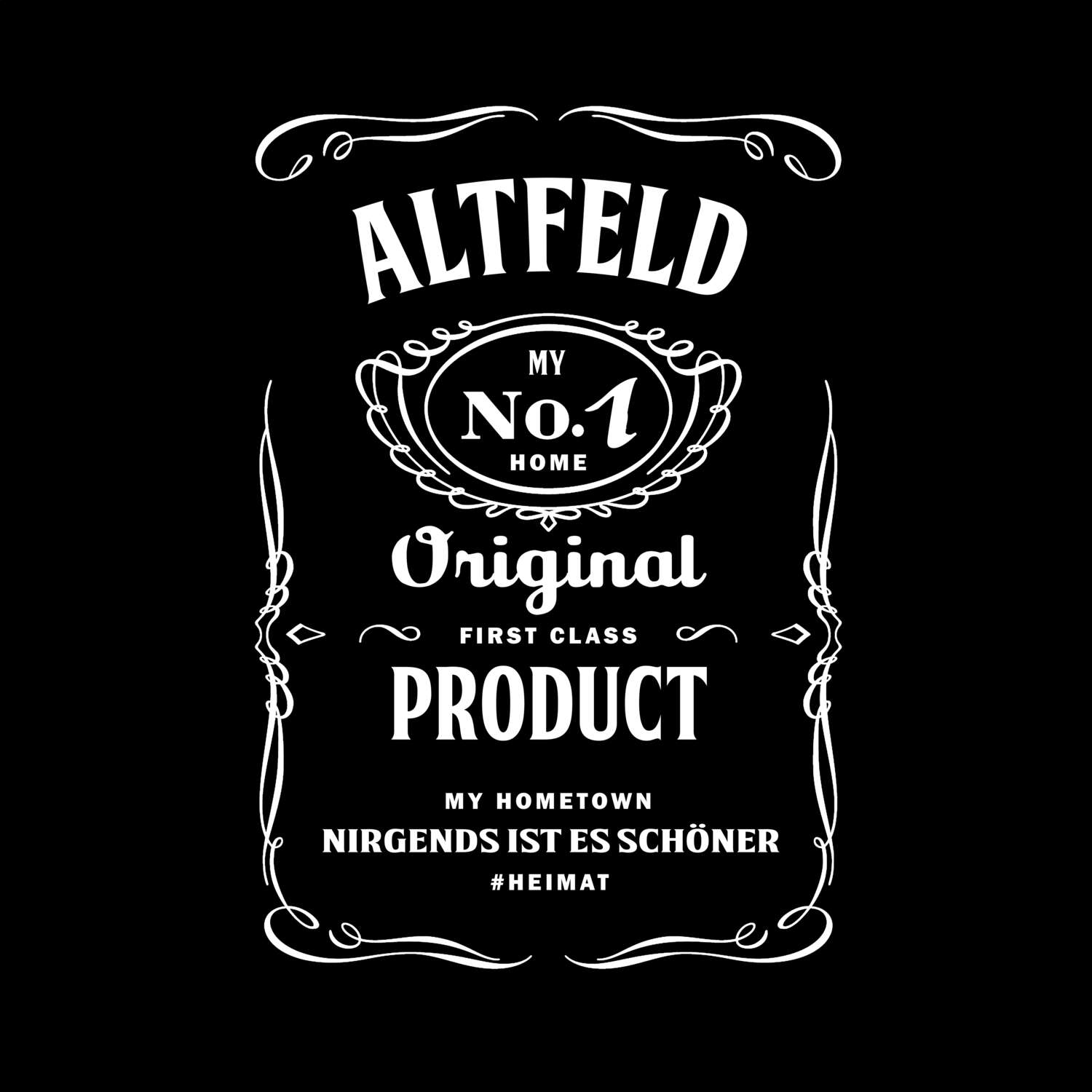 T-Shirt »Jackie« für den Ort »Altfeld«