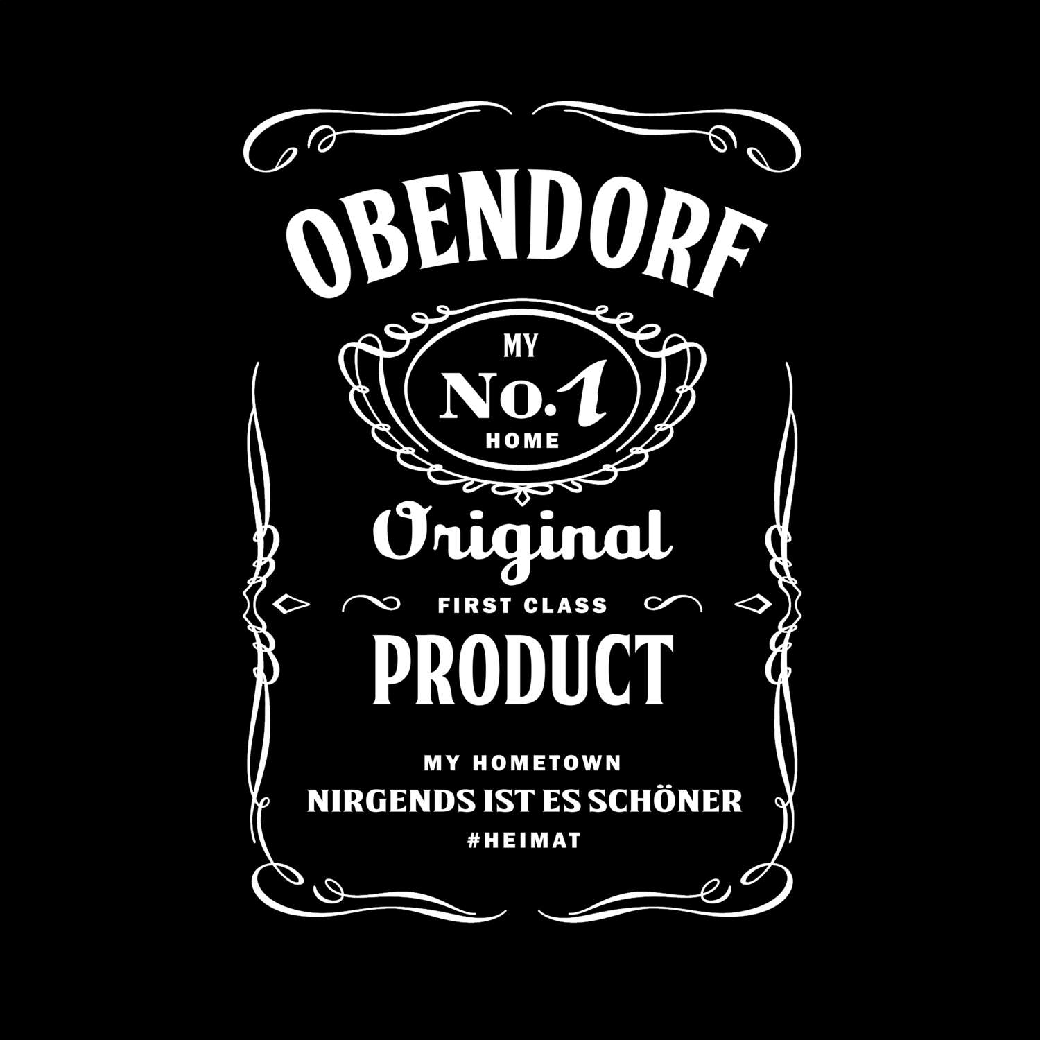 T-Shirt »Jackie« für den Ort »Obendorf«