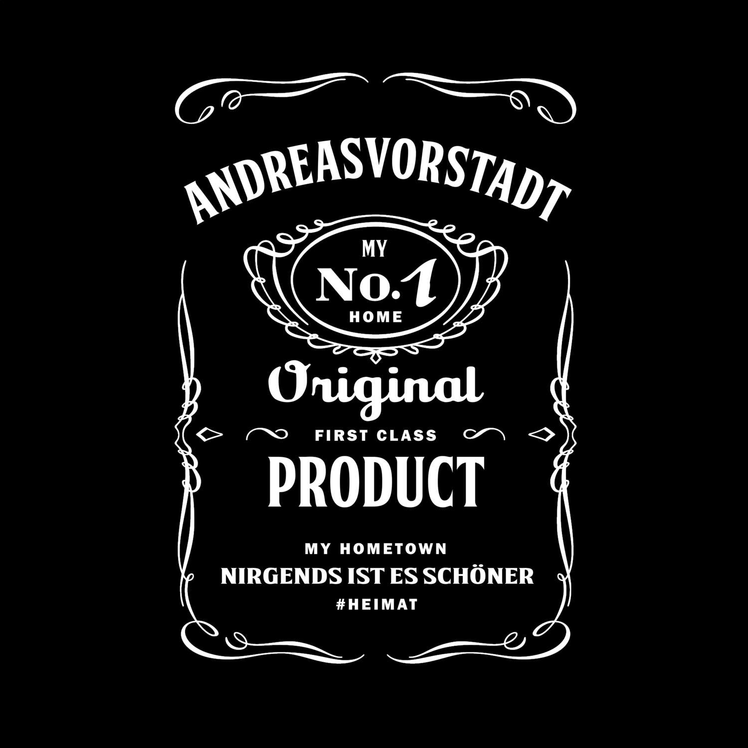 T-Shirt »Jackie« für den Ort »Andreasvorstadt«