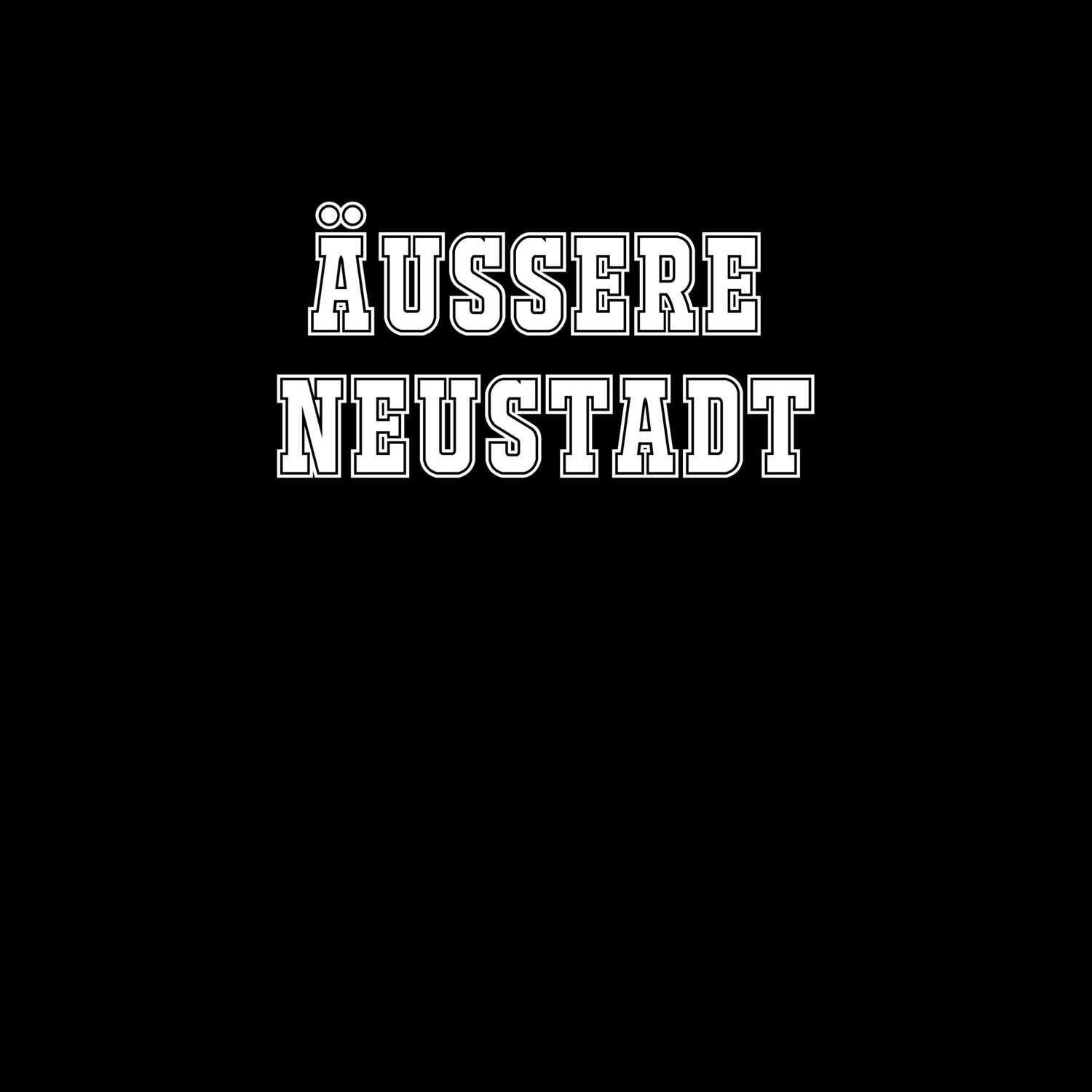 T-Shirt »Classic« für den Ort »Äußere Neustadt«