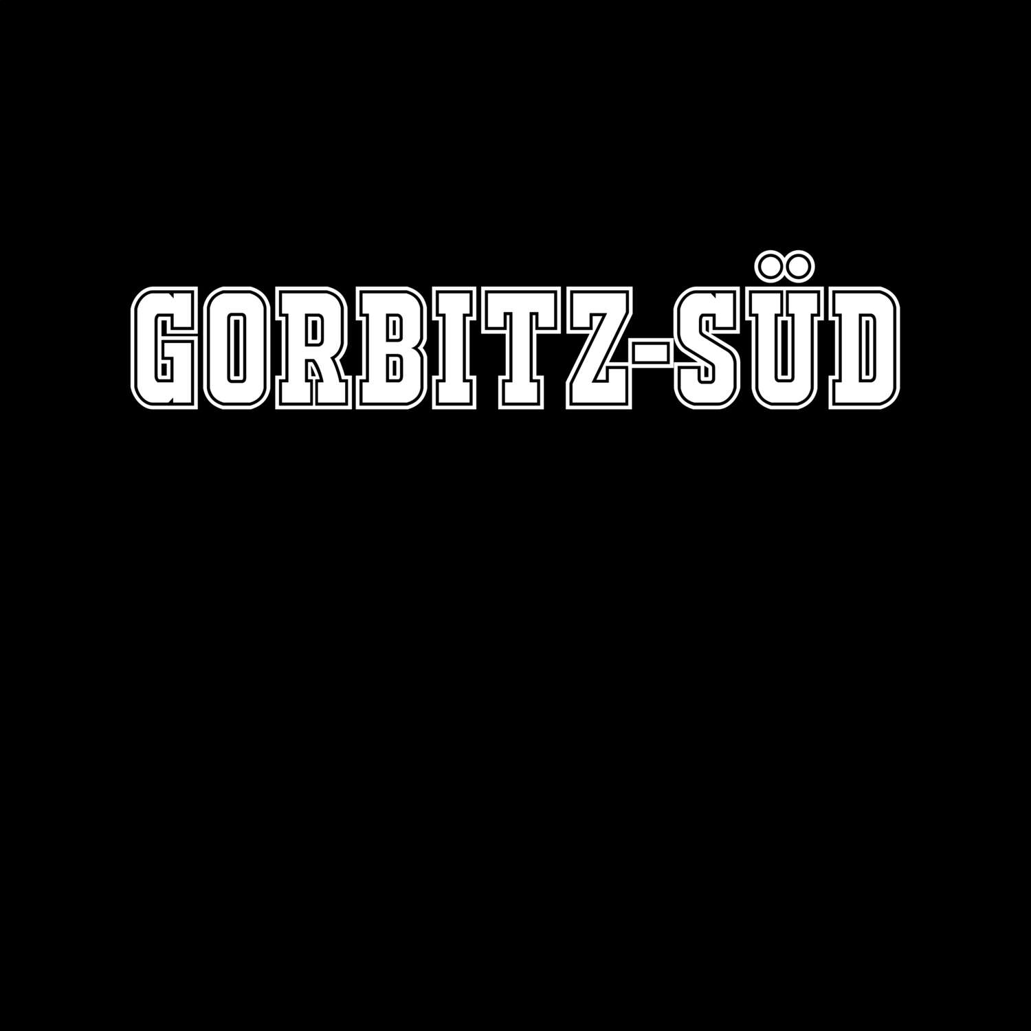 T-Shirt »Classic« für den Ort »Gorbitz-Süd«