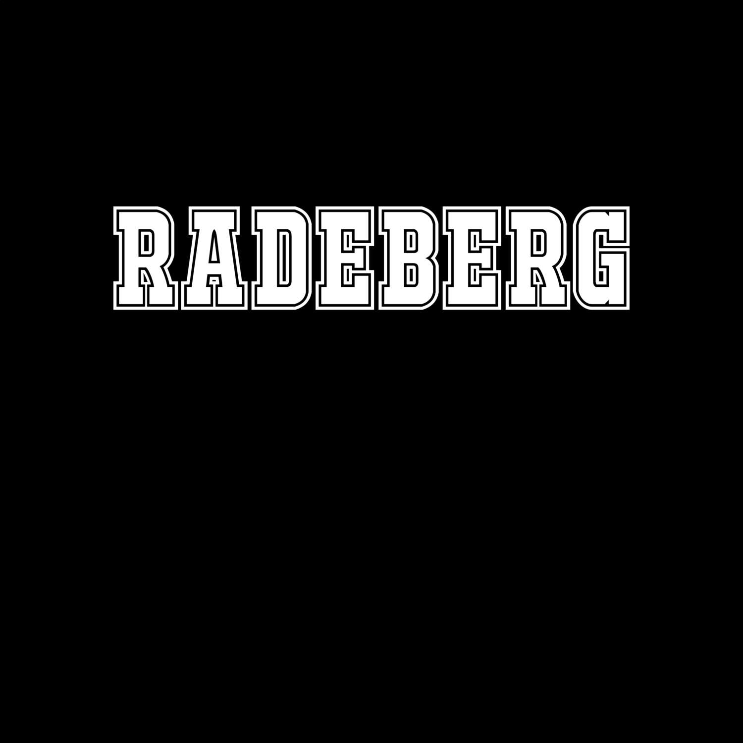Radeberg T-Shirt »Classic«