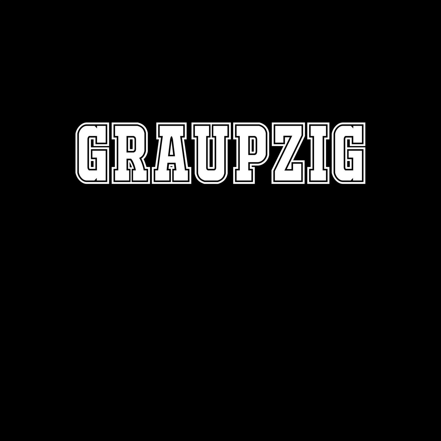 T-Shirt »Classic« für den Ort »Graupzig«