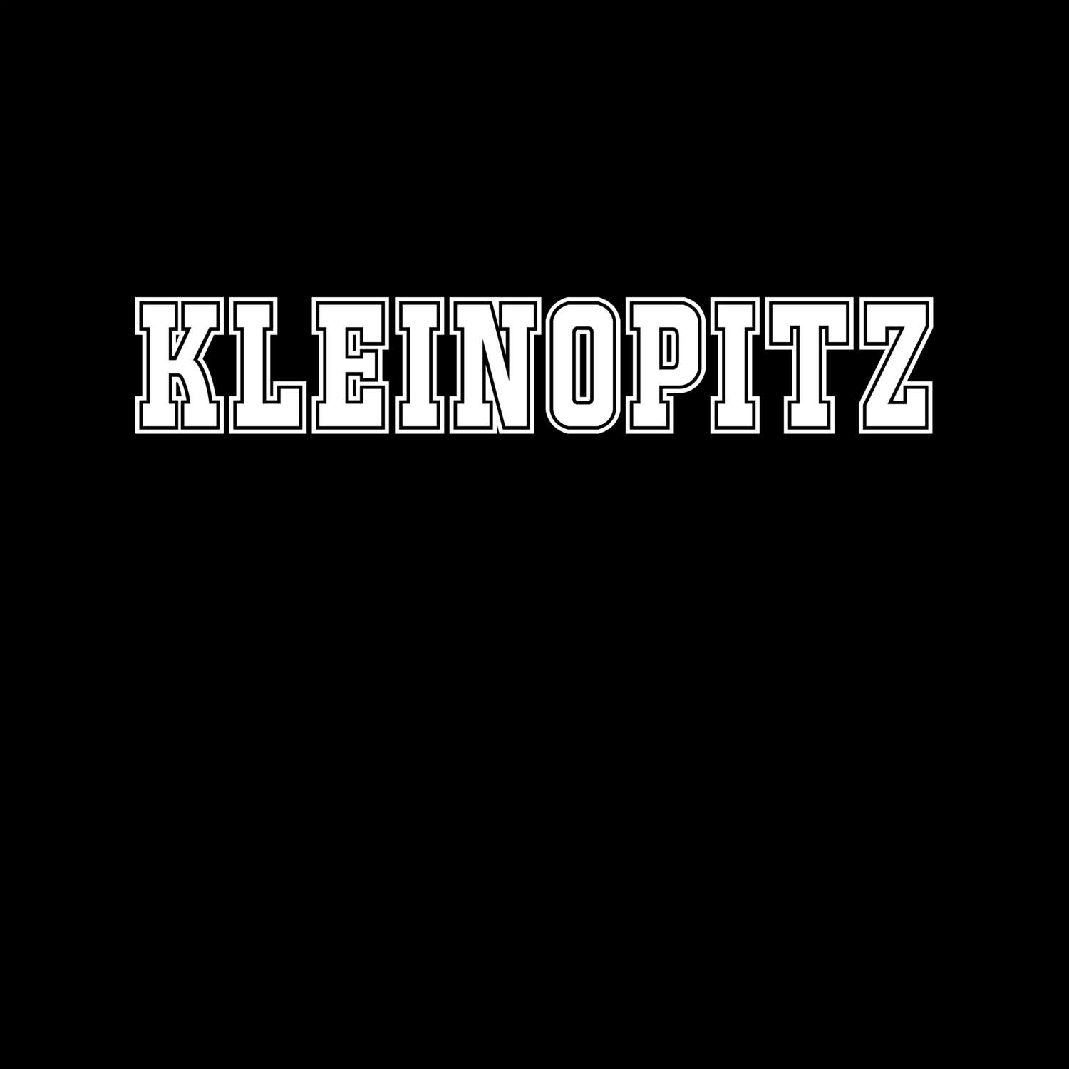 Kleinopitz T-Shirt »Classic«