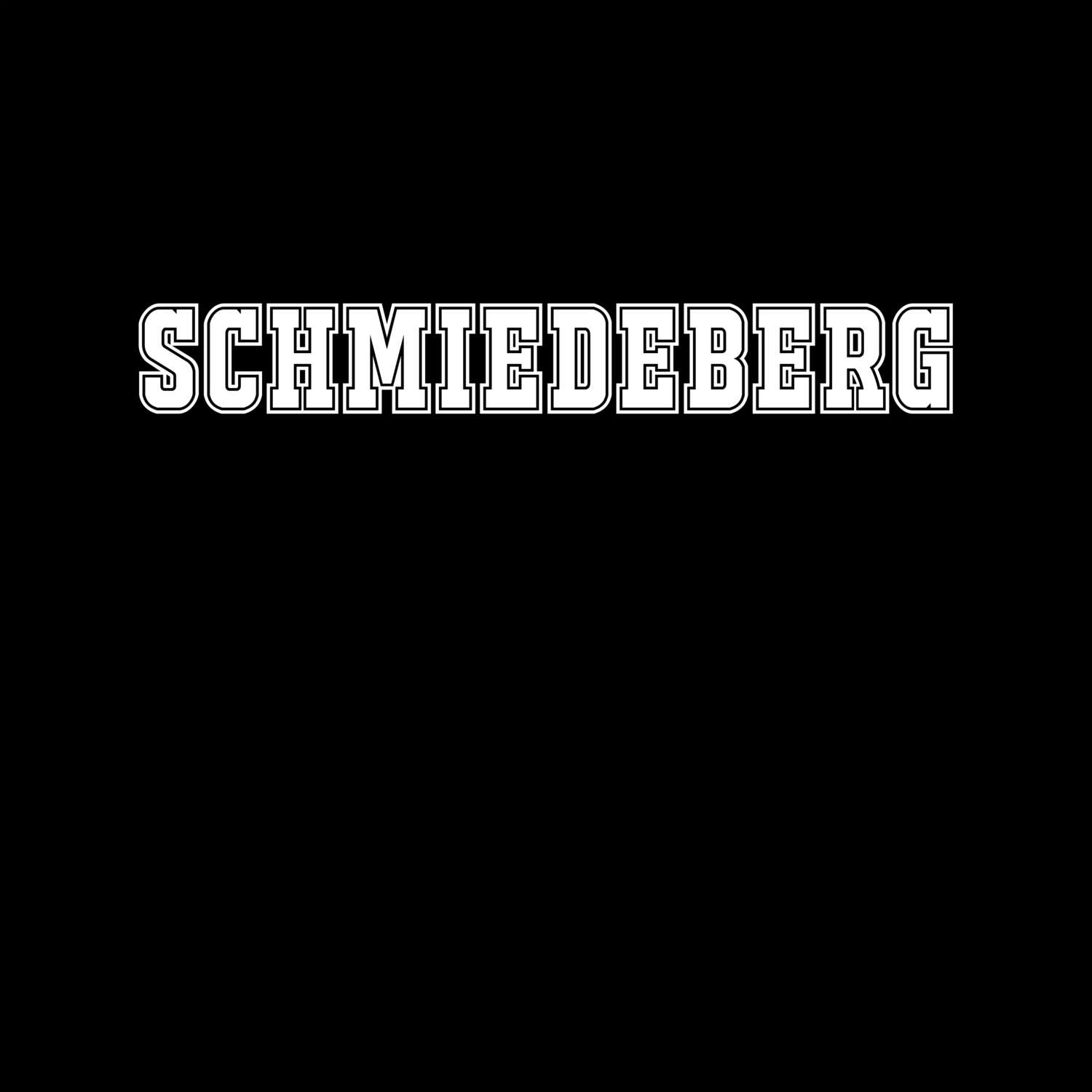 T-Shirt »Classic« für den Ort »Schmiedeberg«