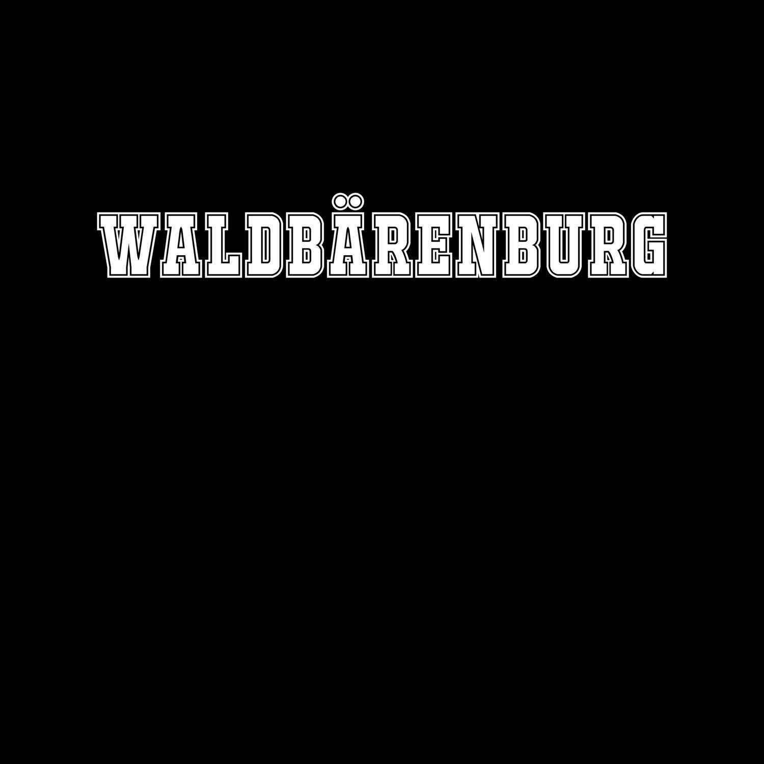 T-Shirt »Classic« für den Ort »Waldbärenburg«