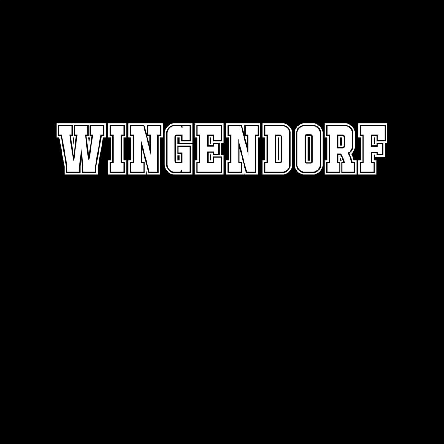 T-Shirt »Classic« für den Ort »Wingendorf«