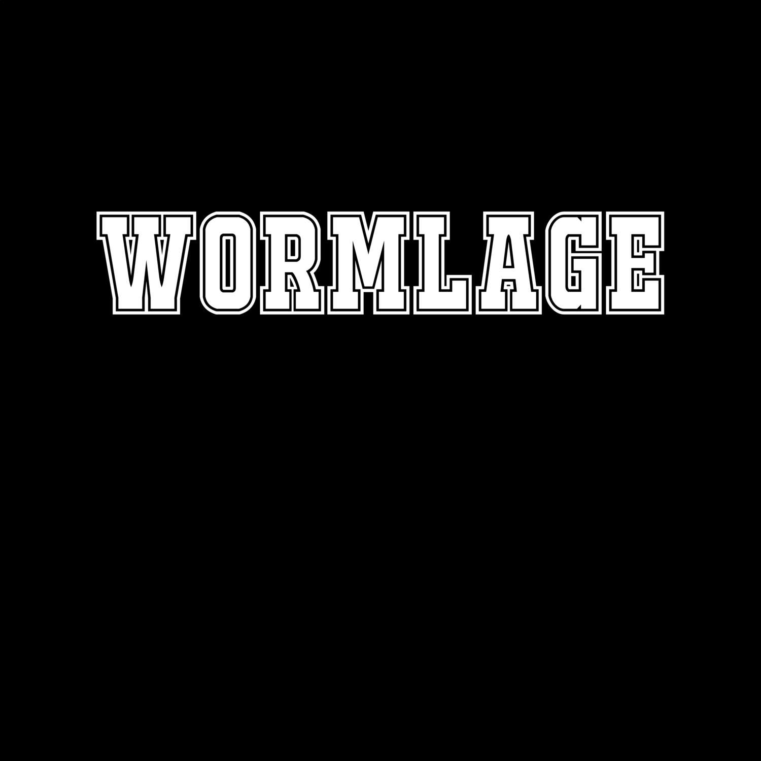 Wormlage T-Shirt »Classic«
