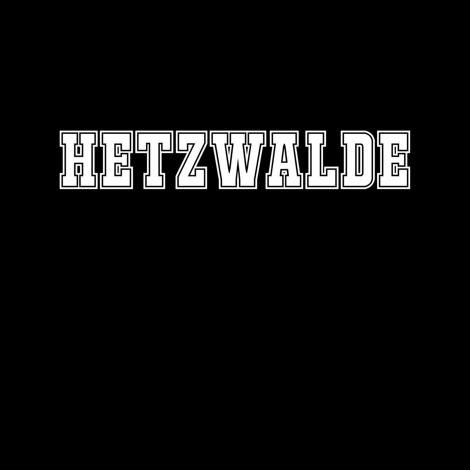 Hetzwalde T-Shirt »Classic«