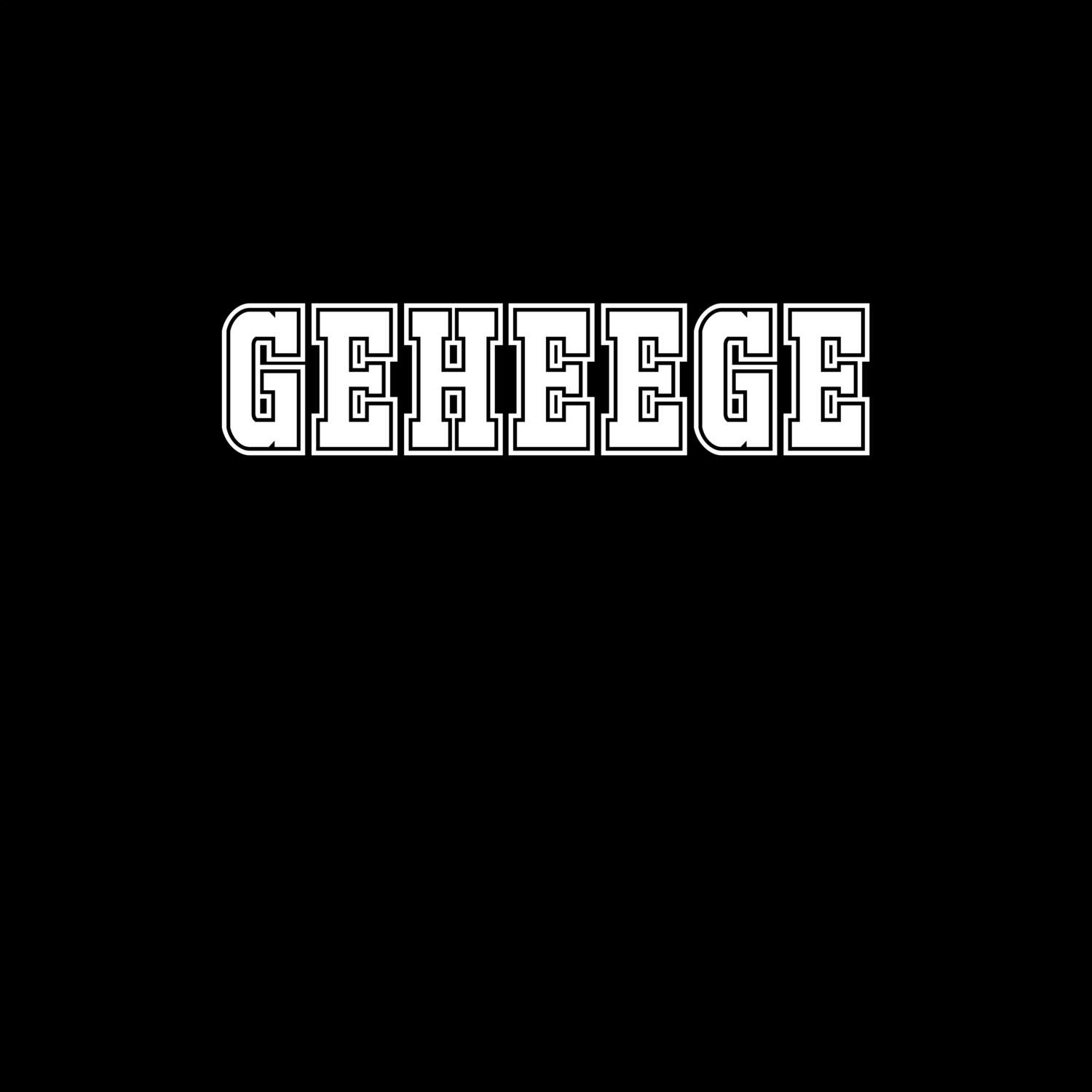 Geheege T-Shirt »Classic«
