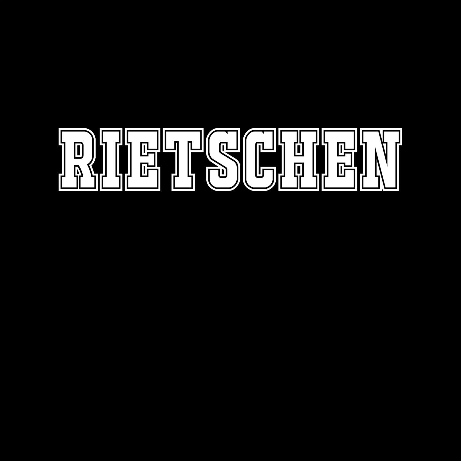 T-Shirt »Classic« für den Ort »Rietschen«