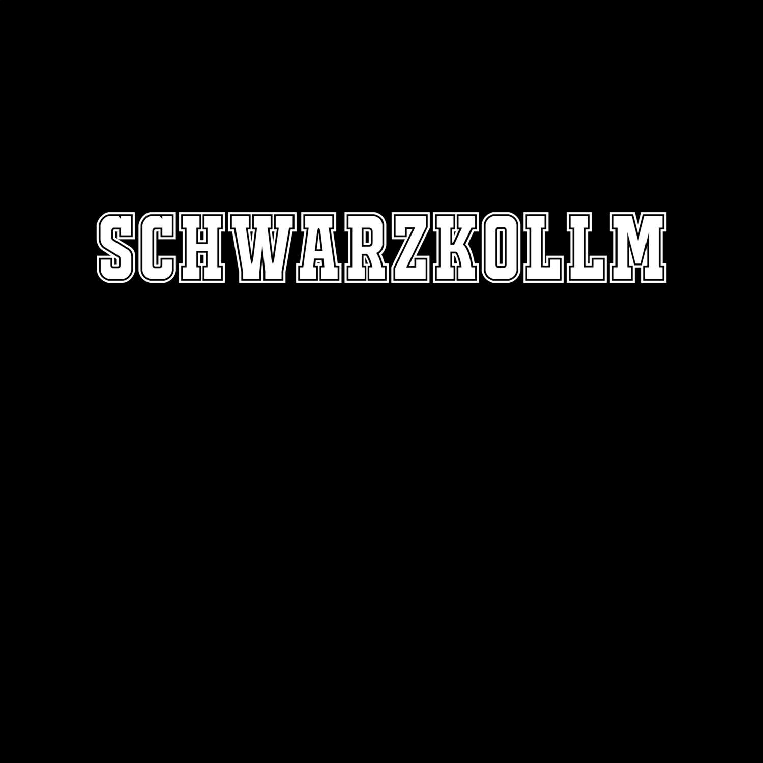 T-Shirt »Classic« für den Ort »Schwarzkollm«