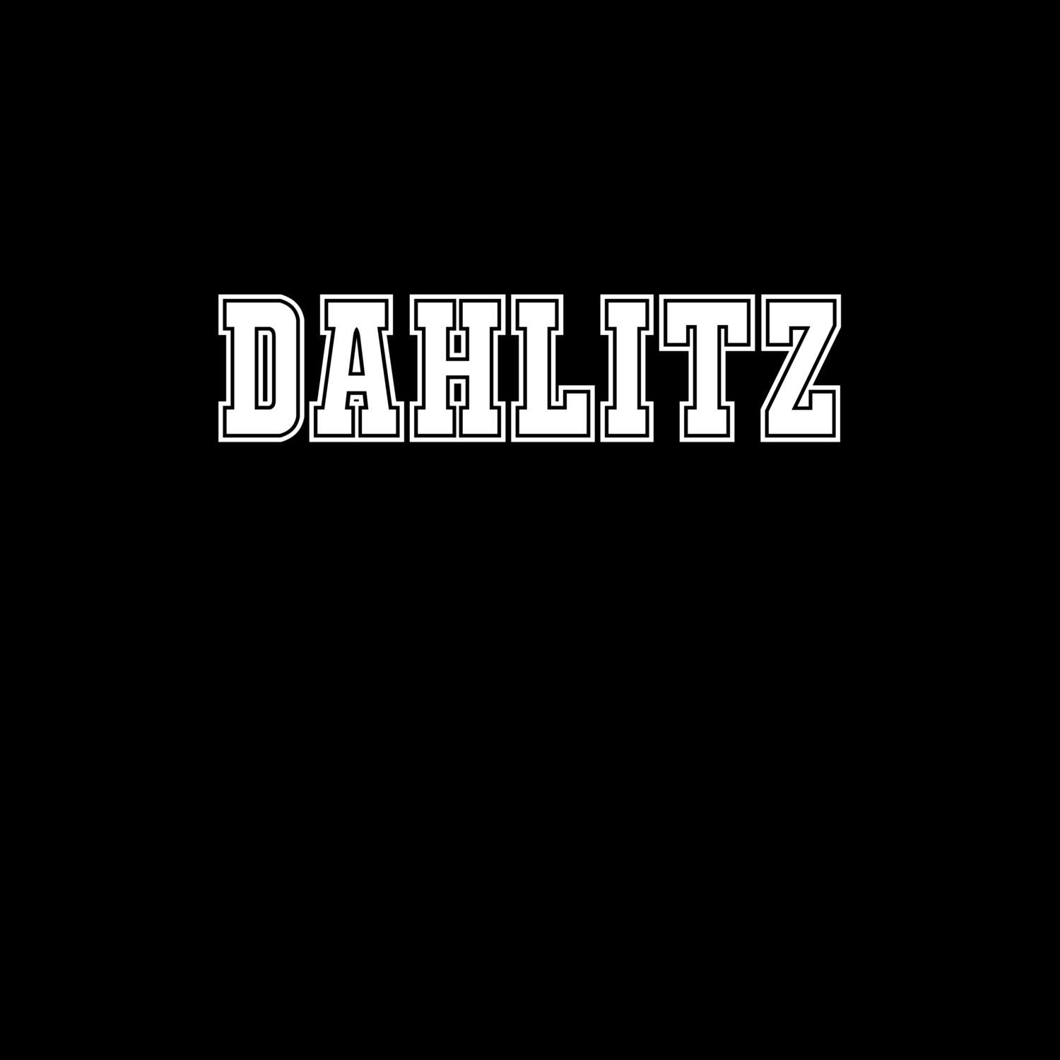 T-Shirt »Classic« für den Ort »Dahlitz«