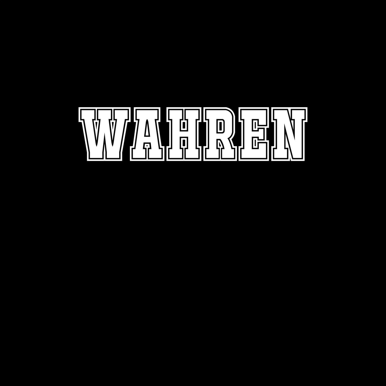 Wahren T-Shirt »Classic«
