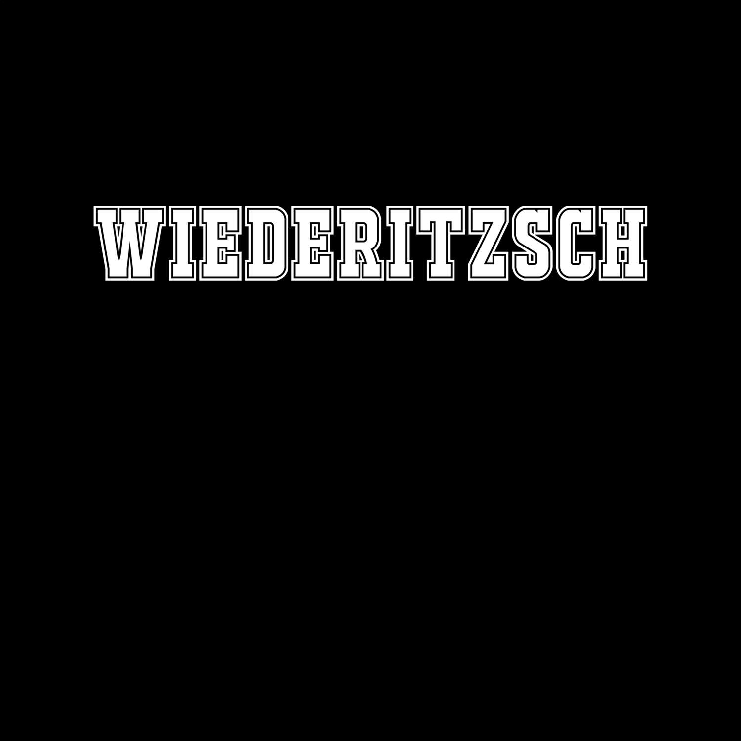 T-Shirt »Classic« für den Ort »Wiederitzsch«