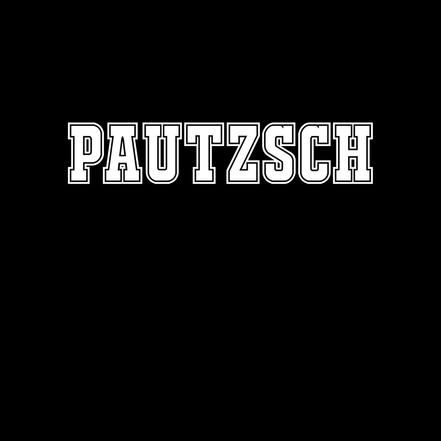 T-Shirt »Classic« für den Ort »Pautzsch«