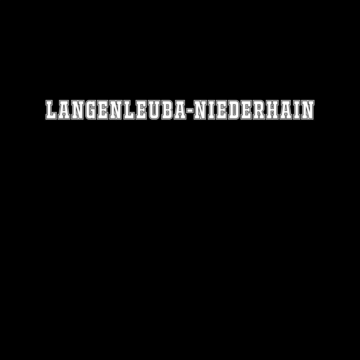 Langenleuba-Niederhain T-Shirt »Classic«