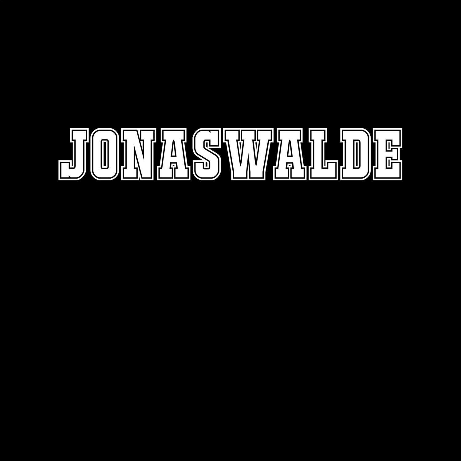 T-Shirt »Classic« für den Ort »Jonaswalde«