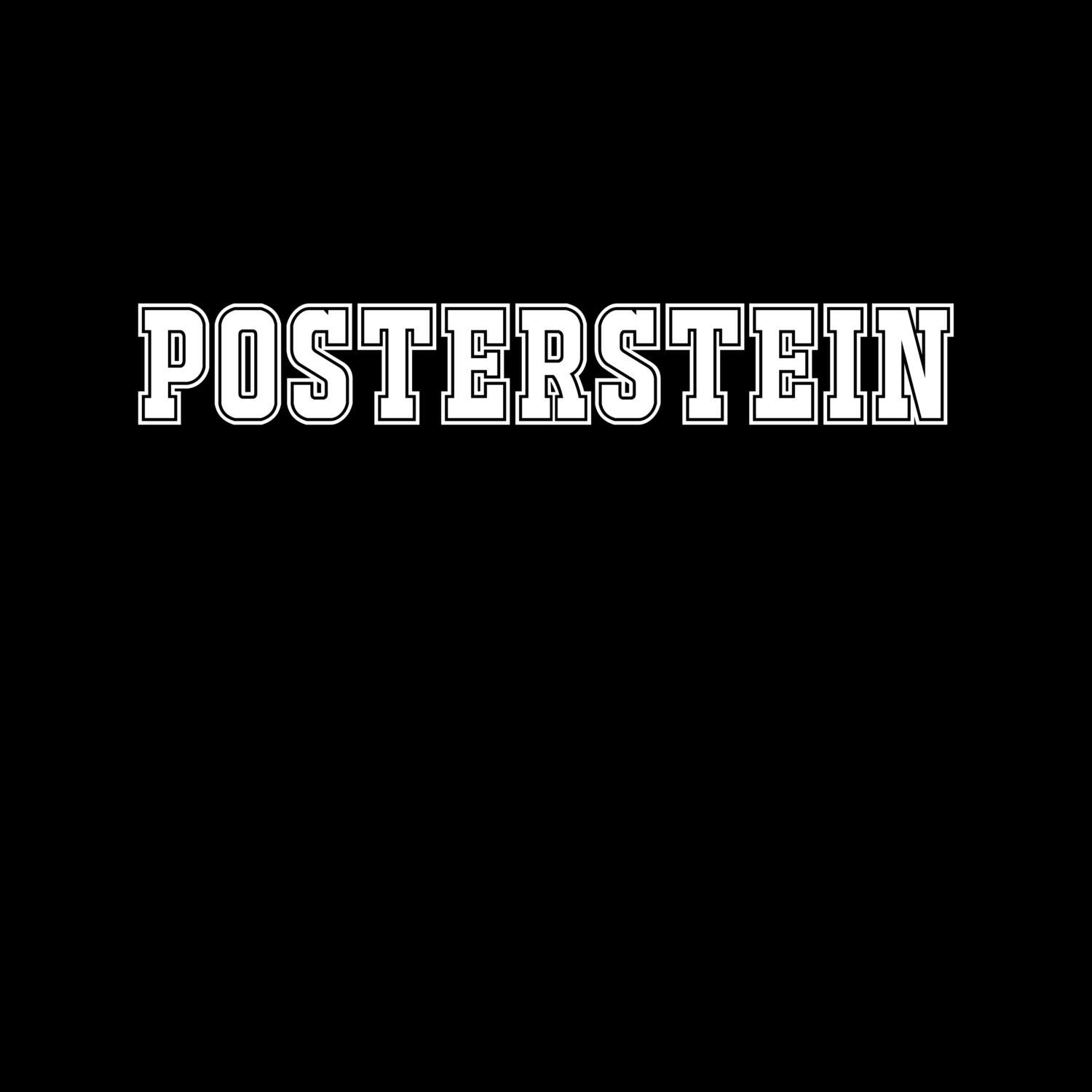 Posterstein T-Shirt »Classic«